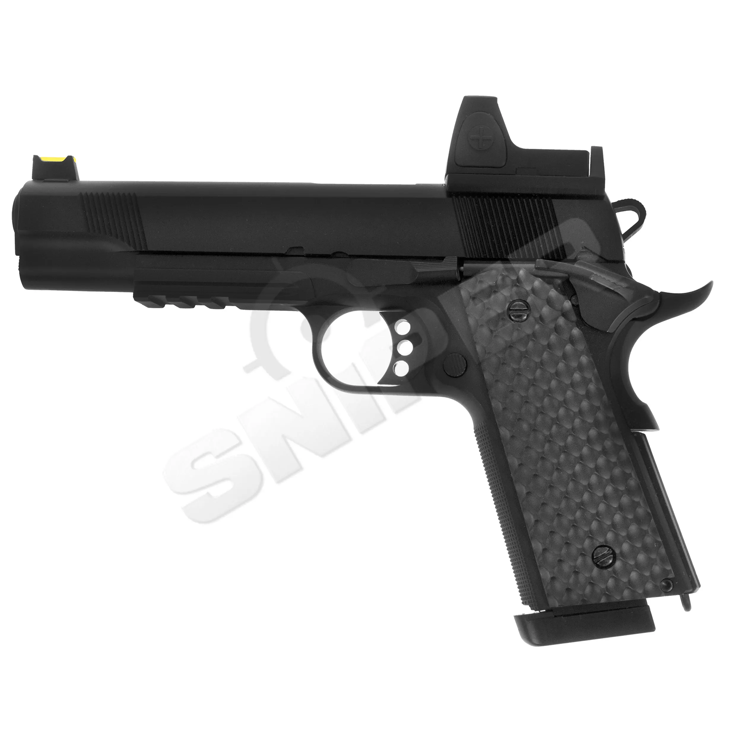 Raven 1911 MEU RMR Railed GBB, Black Raven 1911 MEU RMR Railed GBB, Black