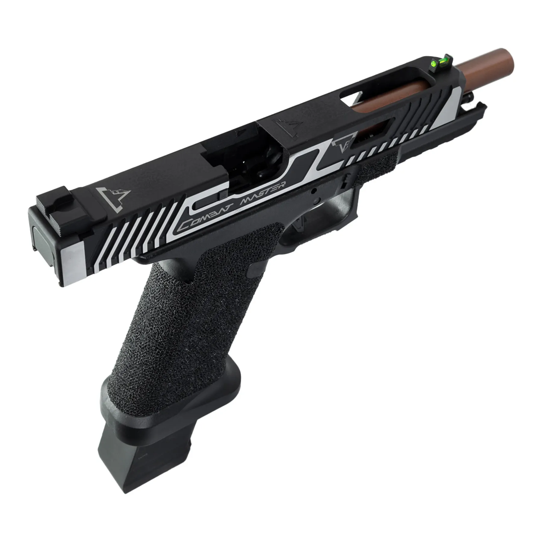 APS Combat Master Silver Slide, OMEGA Frame GBB APS Combat Master Silver Slide, OMEGA Frame GBB