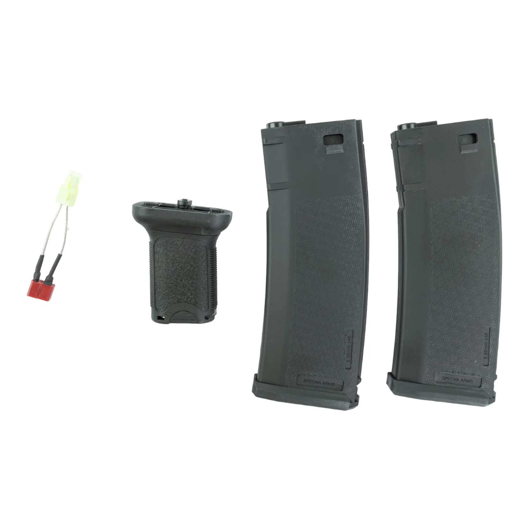 SA-E39 PDW Edge < 0,5 Joule Softair Gewehr, Black/Red