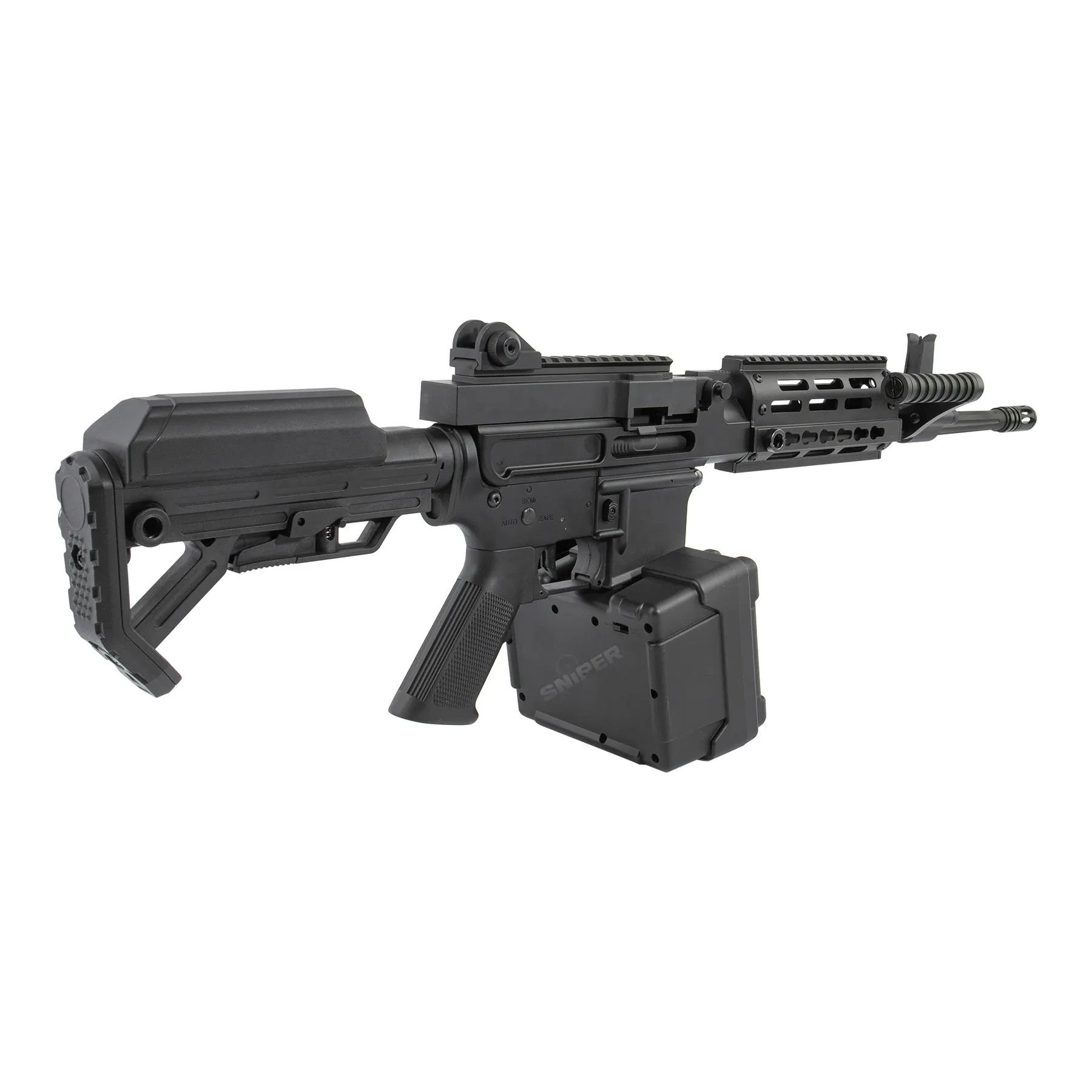 Golden Eagle MCR LMG mit Drum Mag, (S)AEG