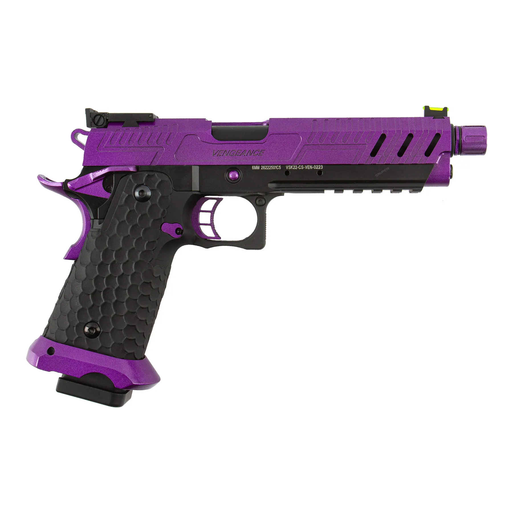 Vorsk Hi-Capa Vengeance Black/Purple, GBB