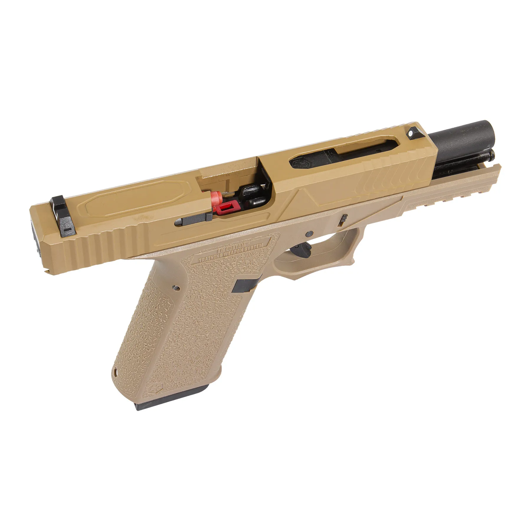 AW Custom VX7 Mod.3 GBB Softair Pistole, FDE