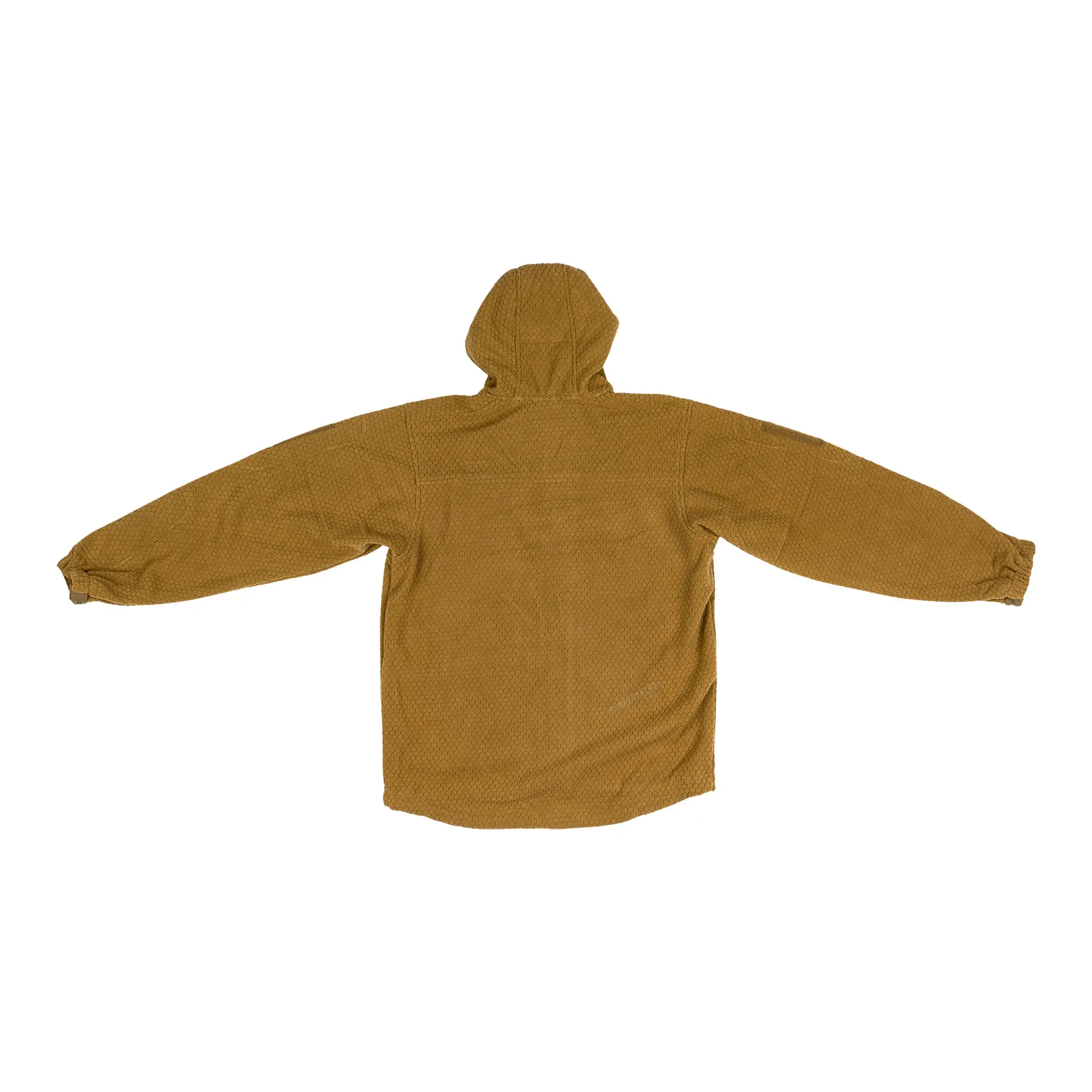Hexagon Fleece Weste, Coyote Brown