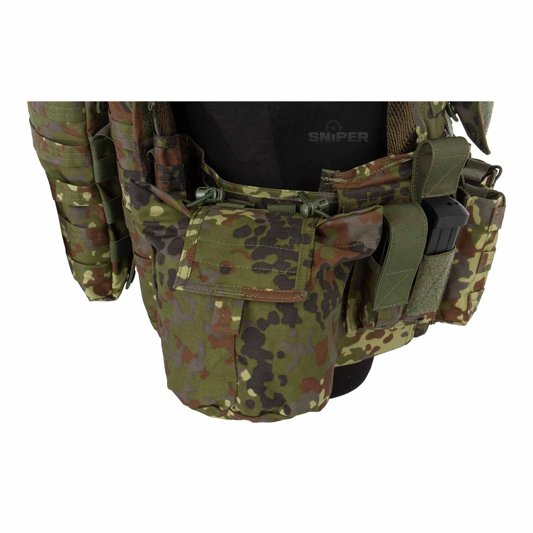 Mod Plattenträger, Flecktarn