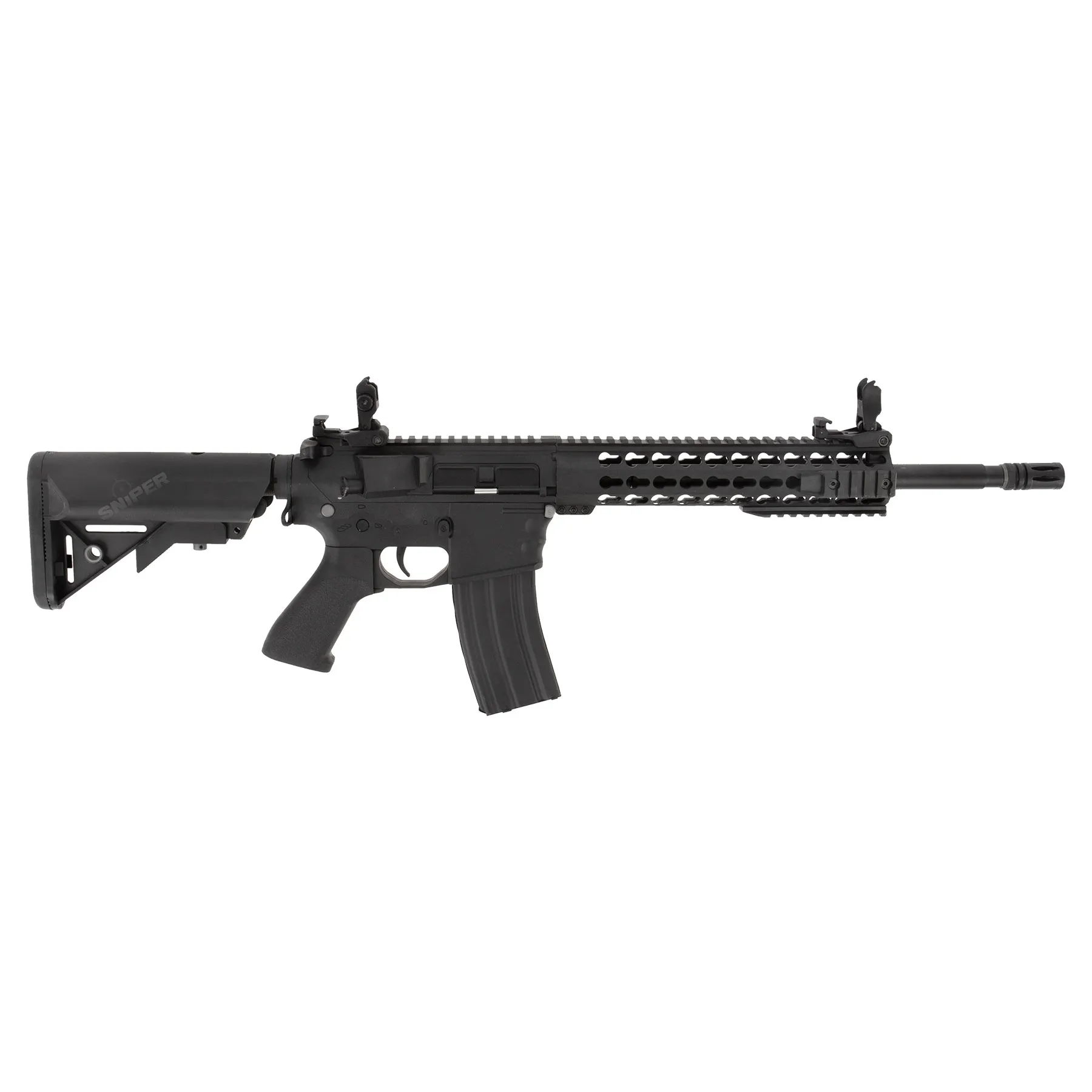 M4 EVO Keymod ETU+Mosfet (S)AEG, Black M4 EVO Keymod ETU+Mosfet (S)AEG, Black