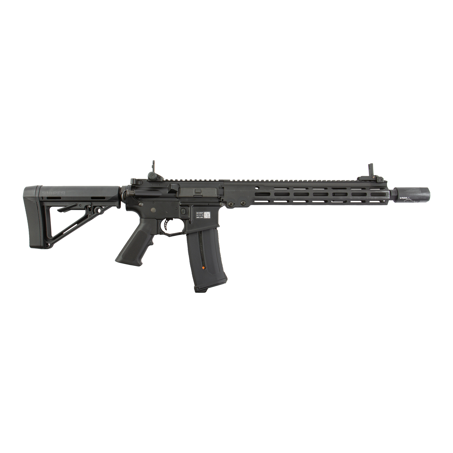 SAC Custom x Bolt URG Advanced, (S)AEG, Black
