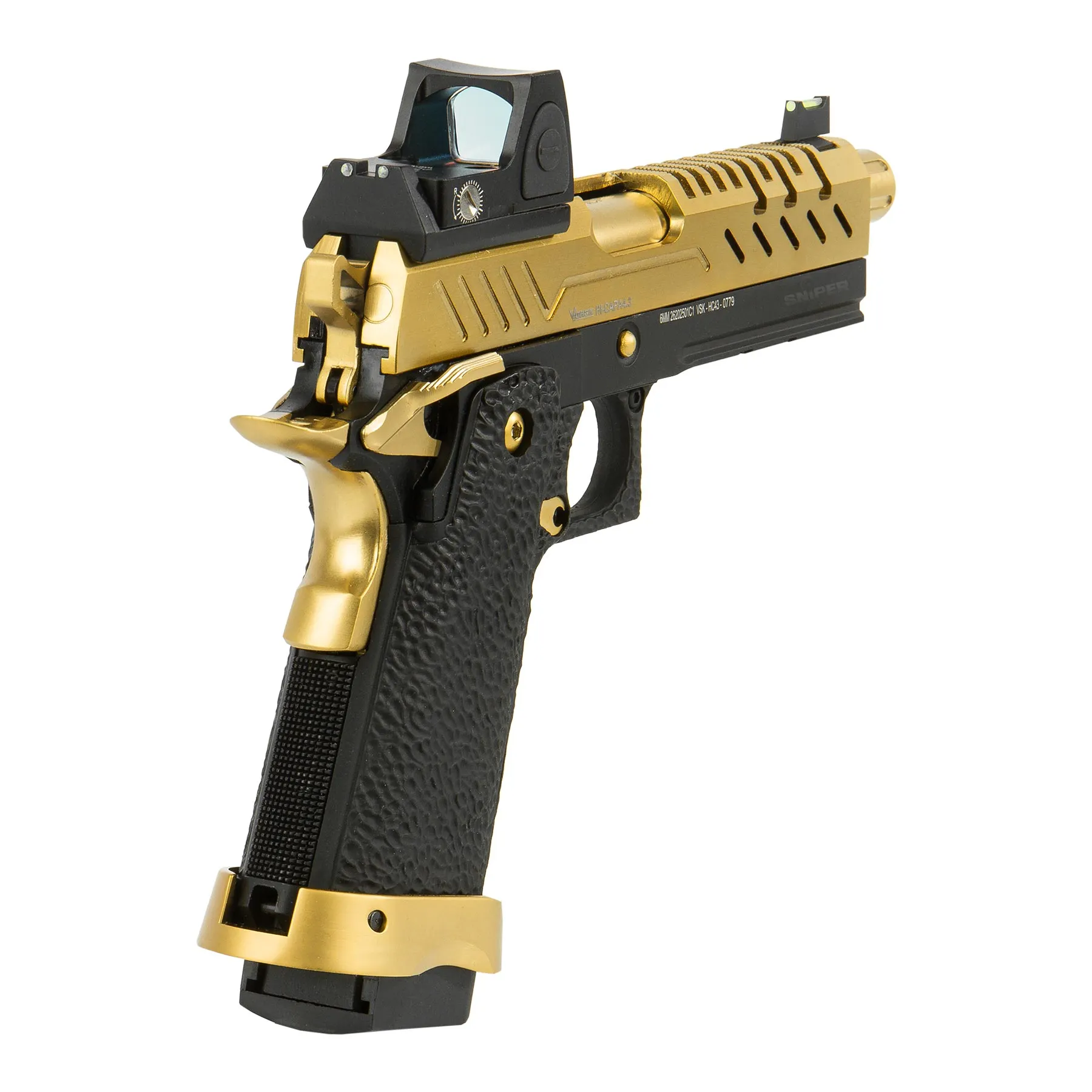 Vorsk Hi-Capa 4.3 BDS Gold GBB Softair Pistole