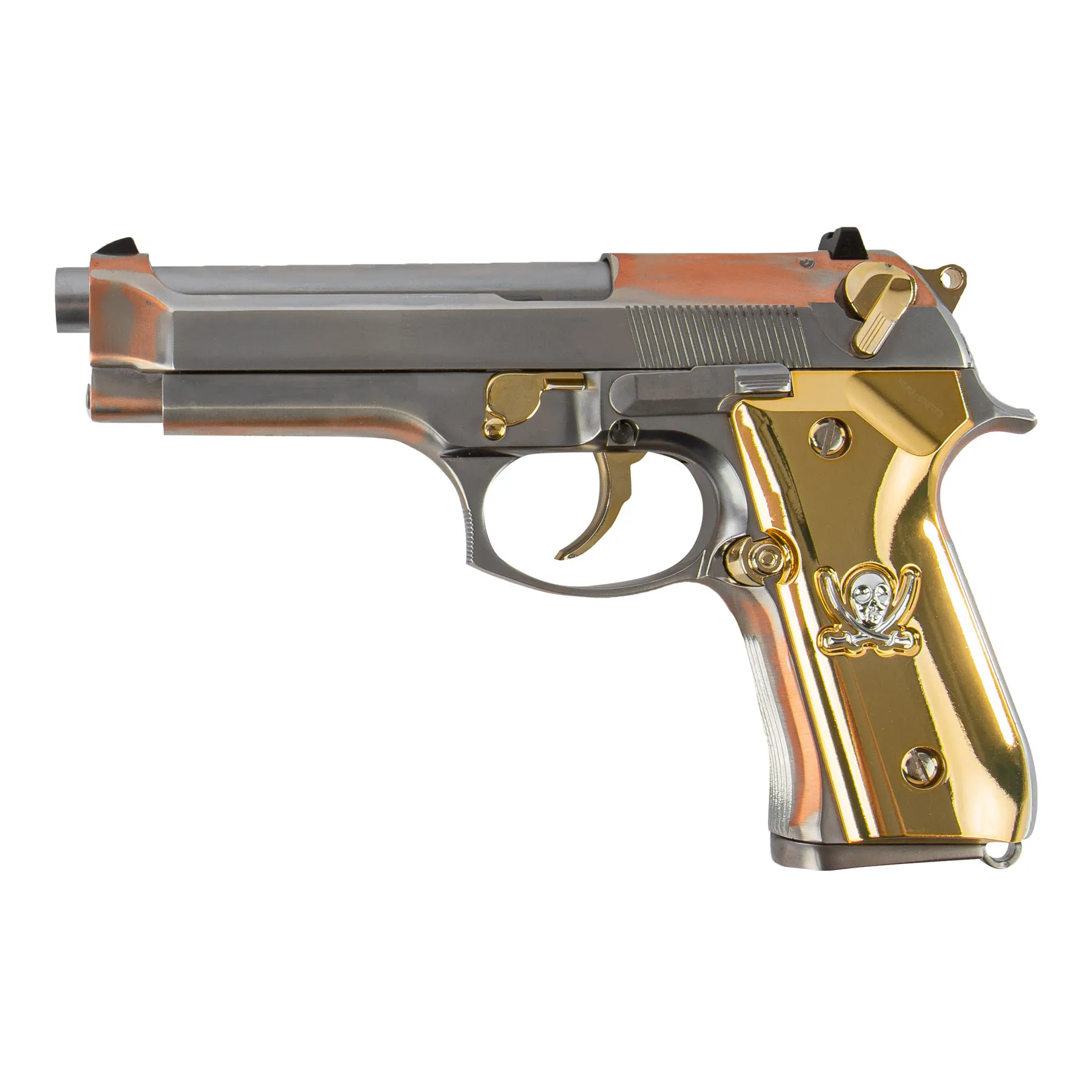 WE M92F Calico Jack Full Metal GBB Softair Pistole