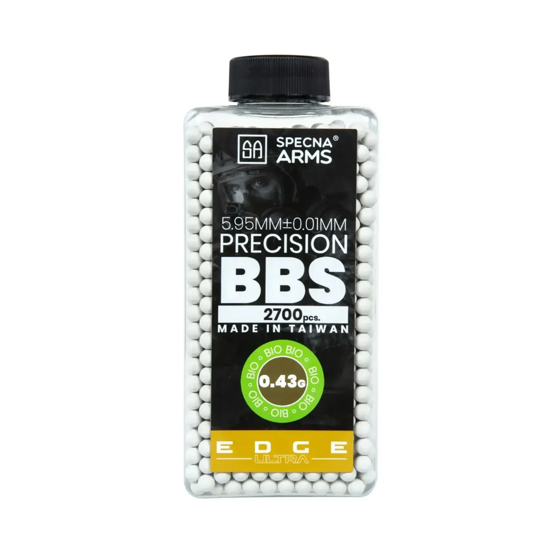 Specna Arms Edge Ultra 0,43g Bio BBs, 2700rds