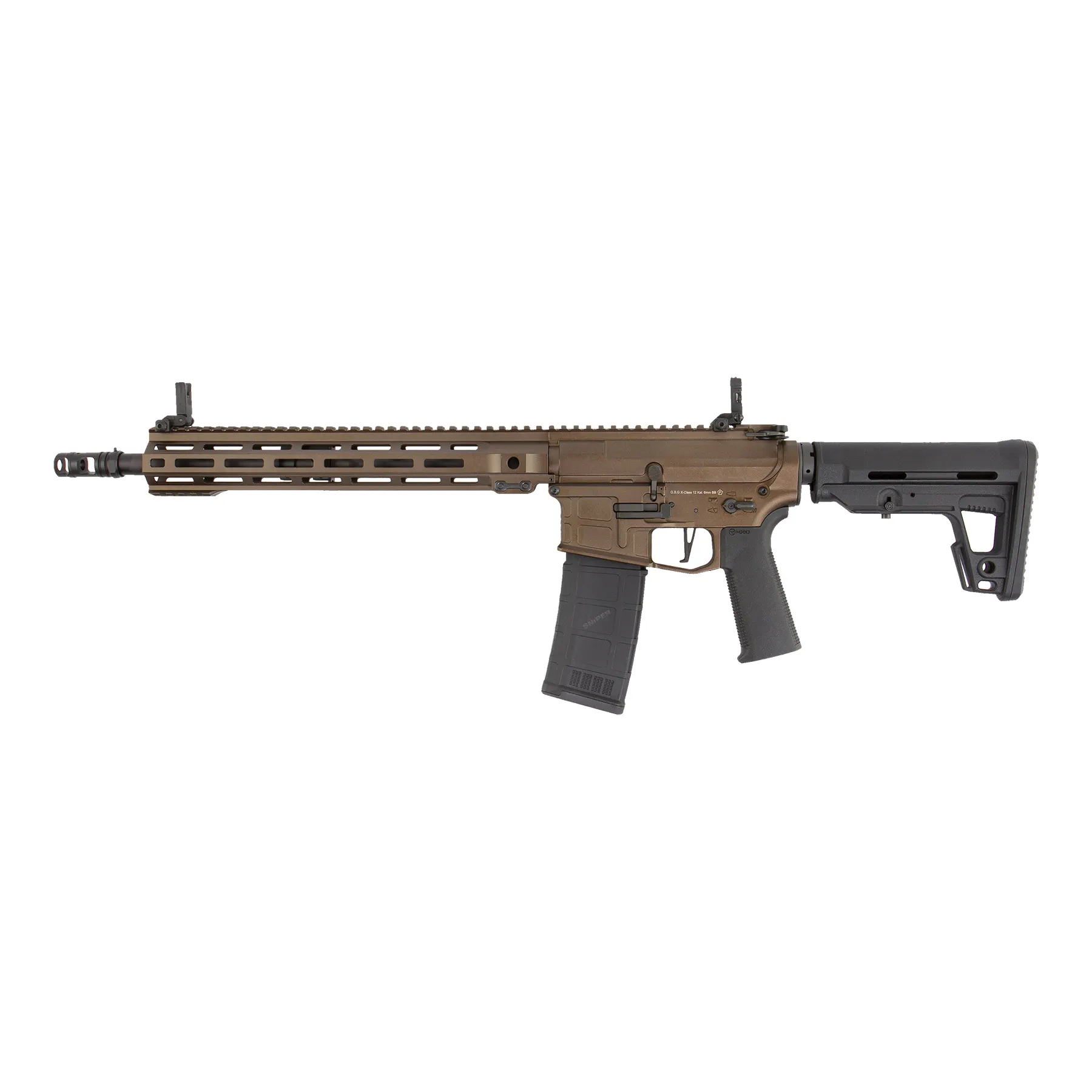 Ares M4 X CLASS Model 12 (S)AEG, Bronze