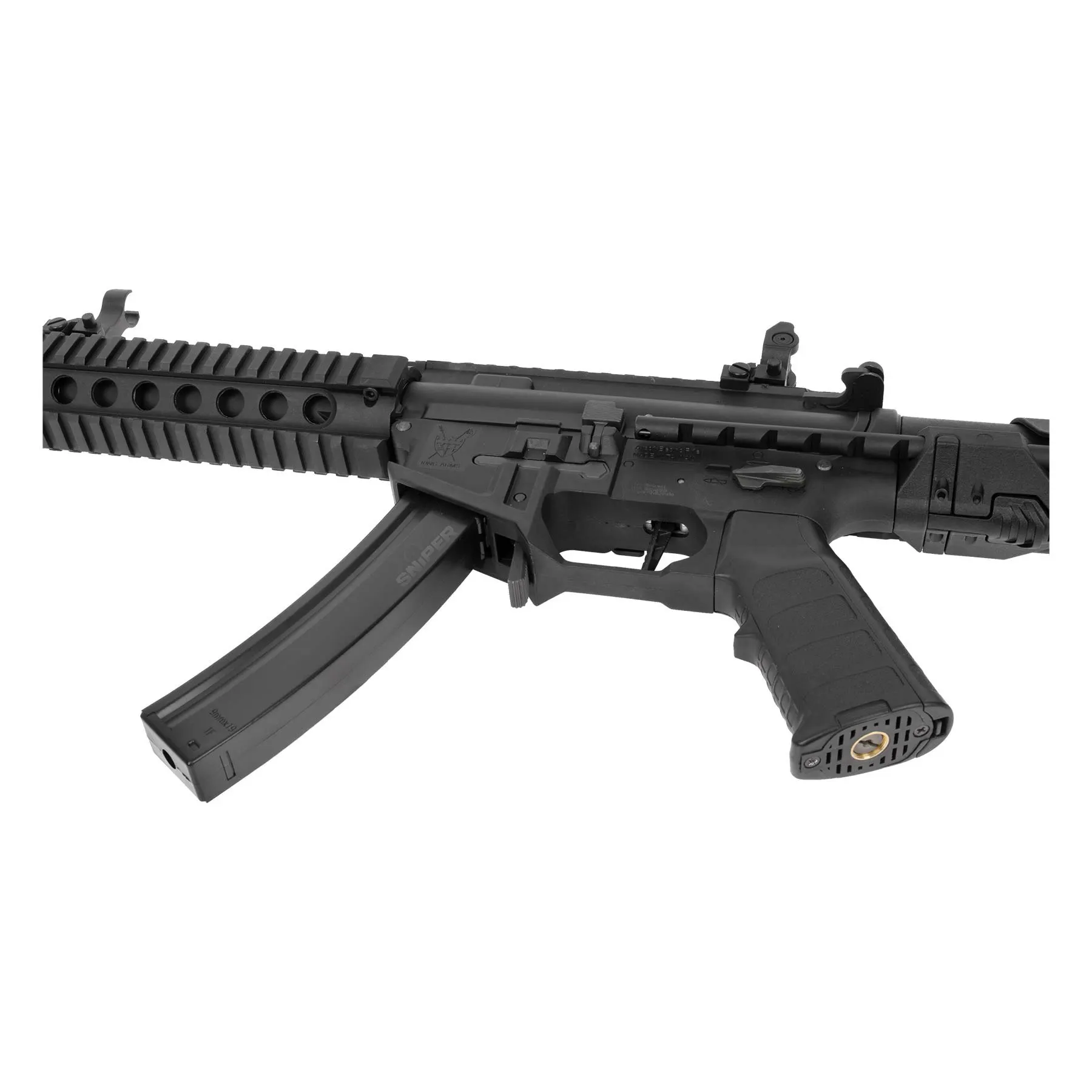 PDW SBR Long, < 0,5 J, Black