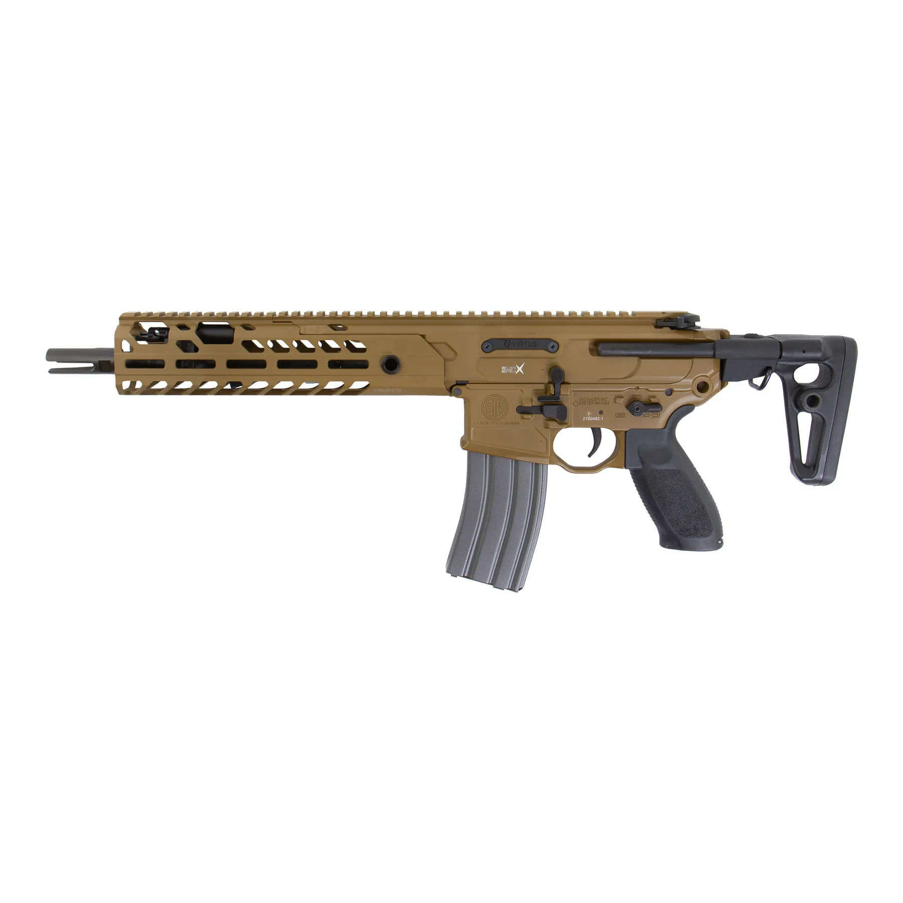 Sig Sauer Proforce MCX Coyote (S)AEG, Tan Sig Sauer Proforce MCX Coyote (S)AEG, Tan