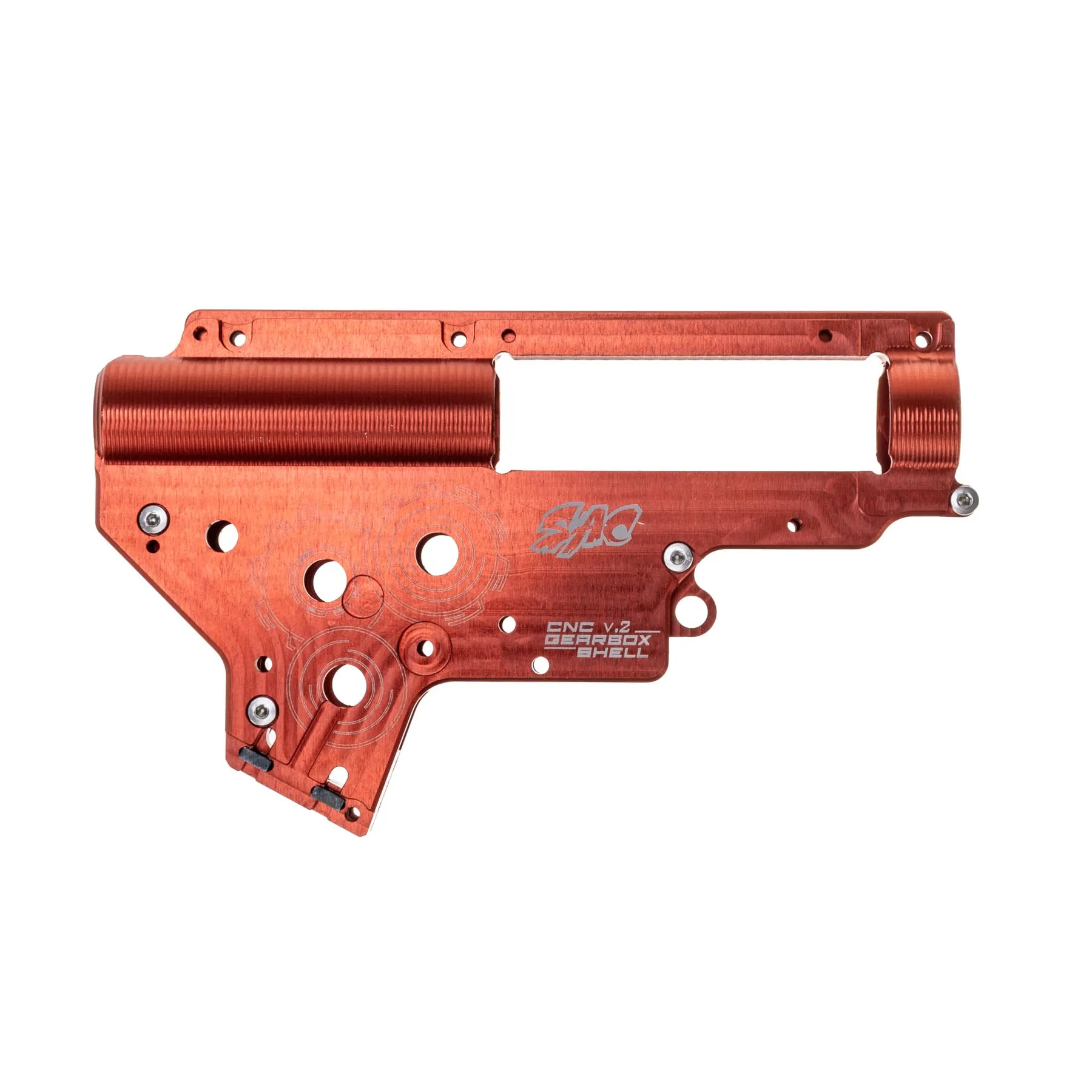 SAC CNC Gearbox V2 8mm, Red