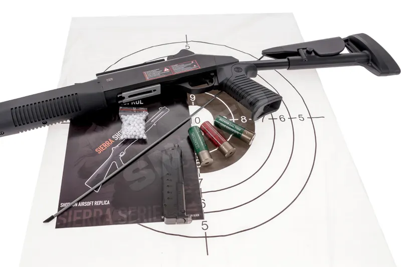 M3 Sliding Stock Spring Shotgun, Black