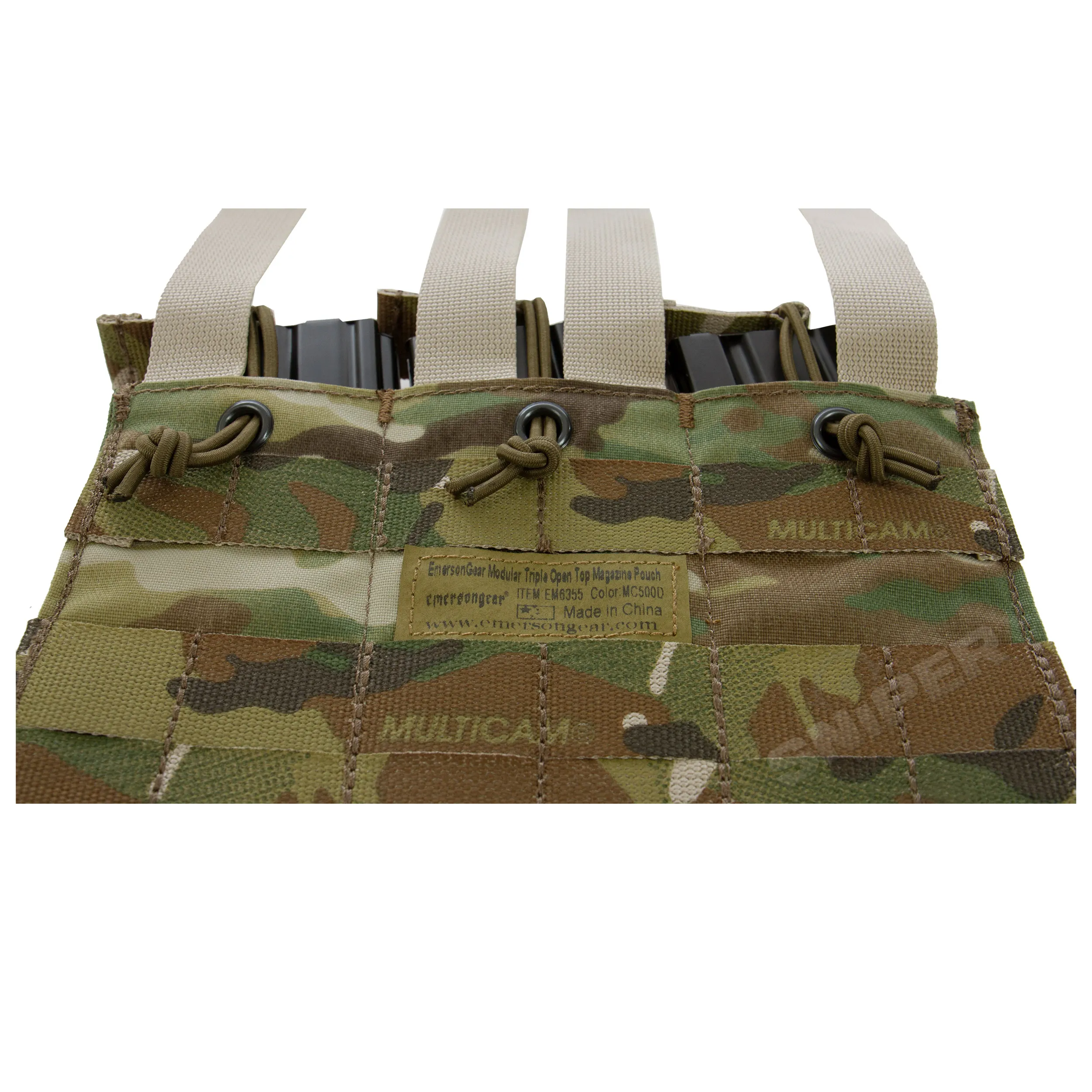 Open Triple Mag Pouch, Multicam