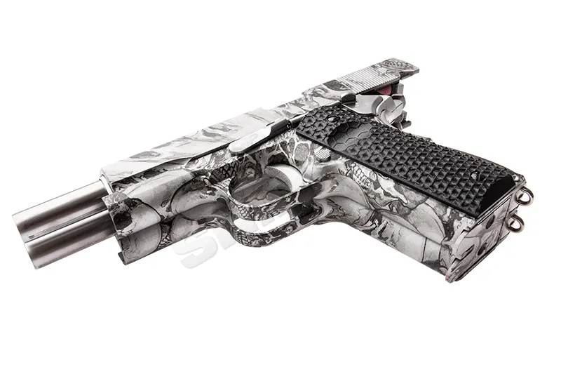 MX0100 Double Barrel RE Pistol, GBB