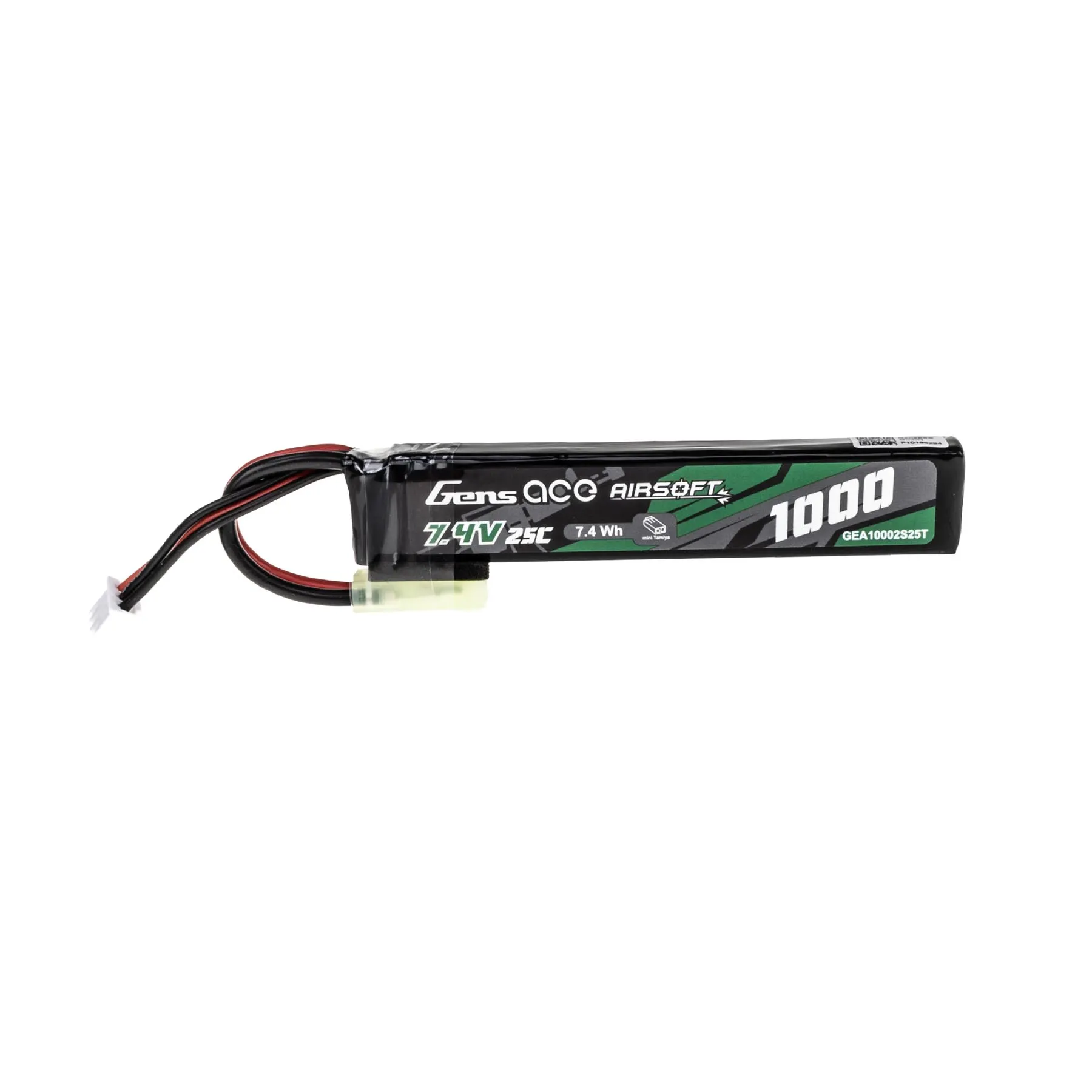 Tamiya 7,4V 1000mAh 25C LiPo-Akku, 1 Stick