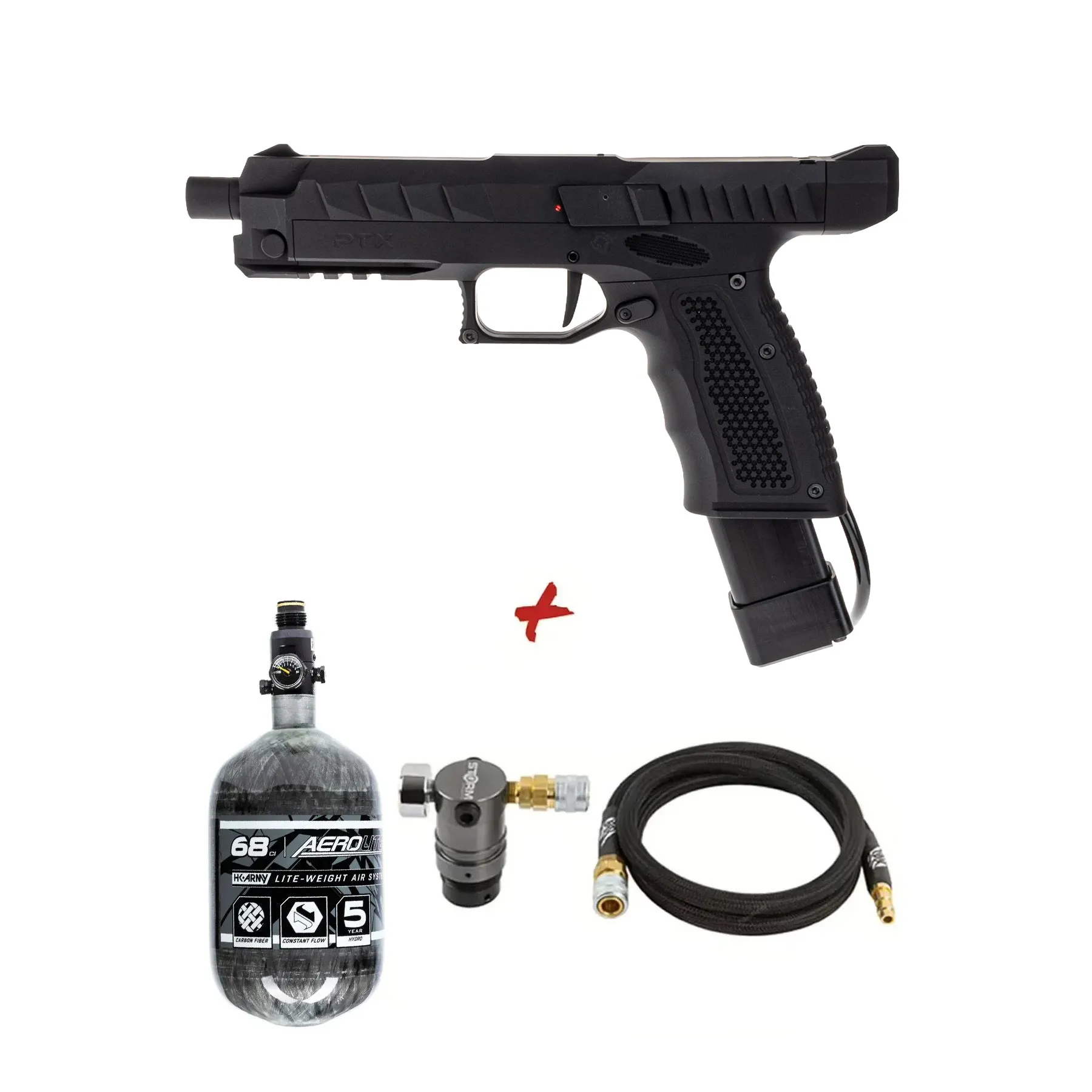 HPA Deal #2 - Gate PTX HPA Pistol w/ Pulsar S2 Engine, Black