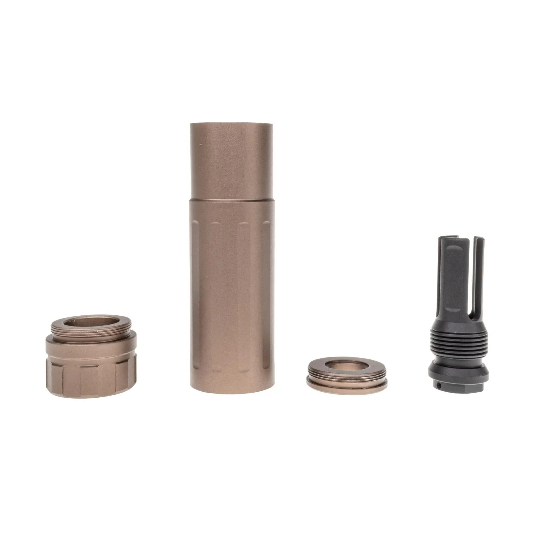 Reapo Special Forces Silencer QD w/ Muzzle Break, Tan