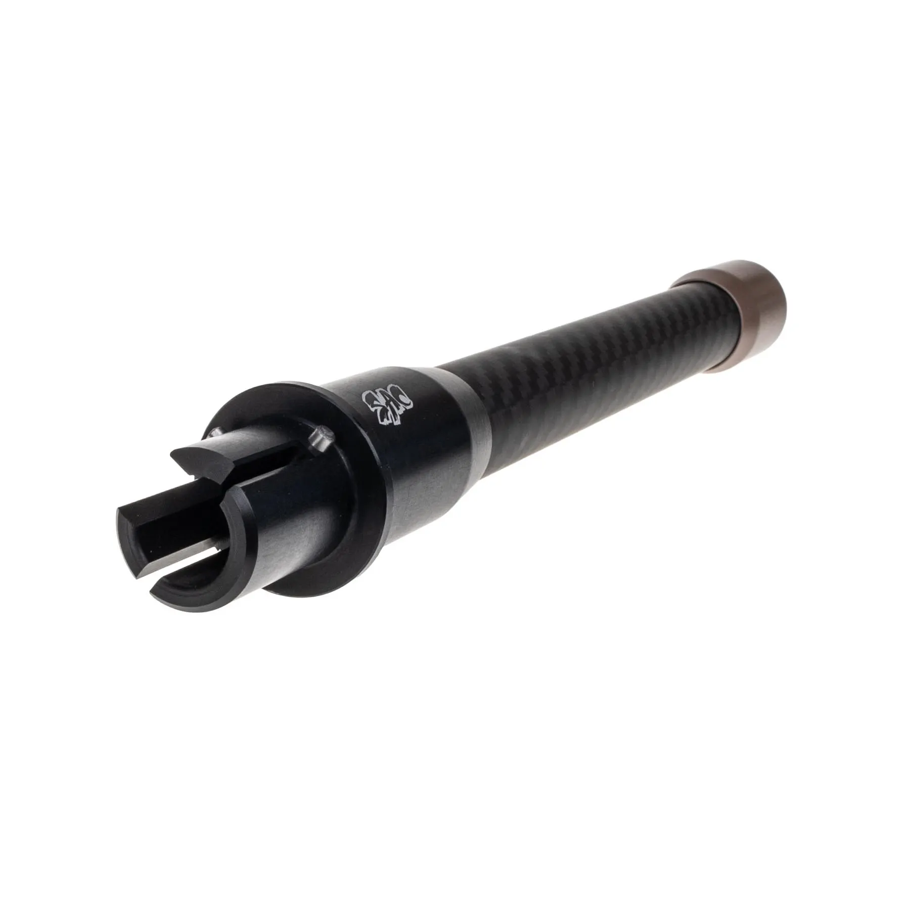 SAC Hybrid Carbon-CNC M4 Outer Barrel 10", Brown