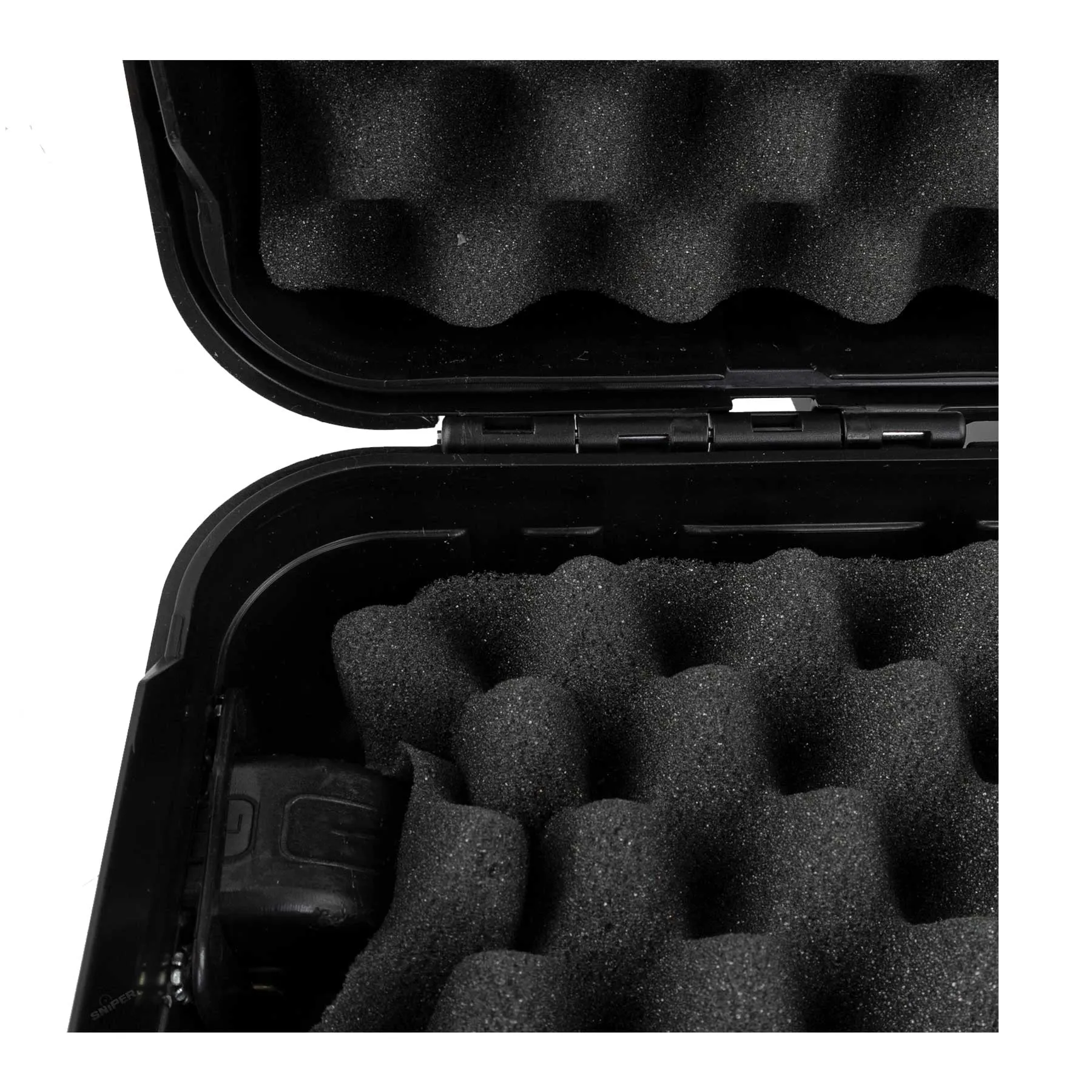 Reapo Waffenkoffer Wave Foam 90cm mit Rollen, Black Kofferset Reapo Waffenkoffer 90 cm, wave foam