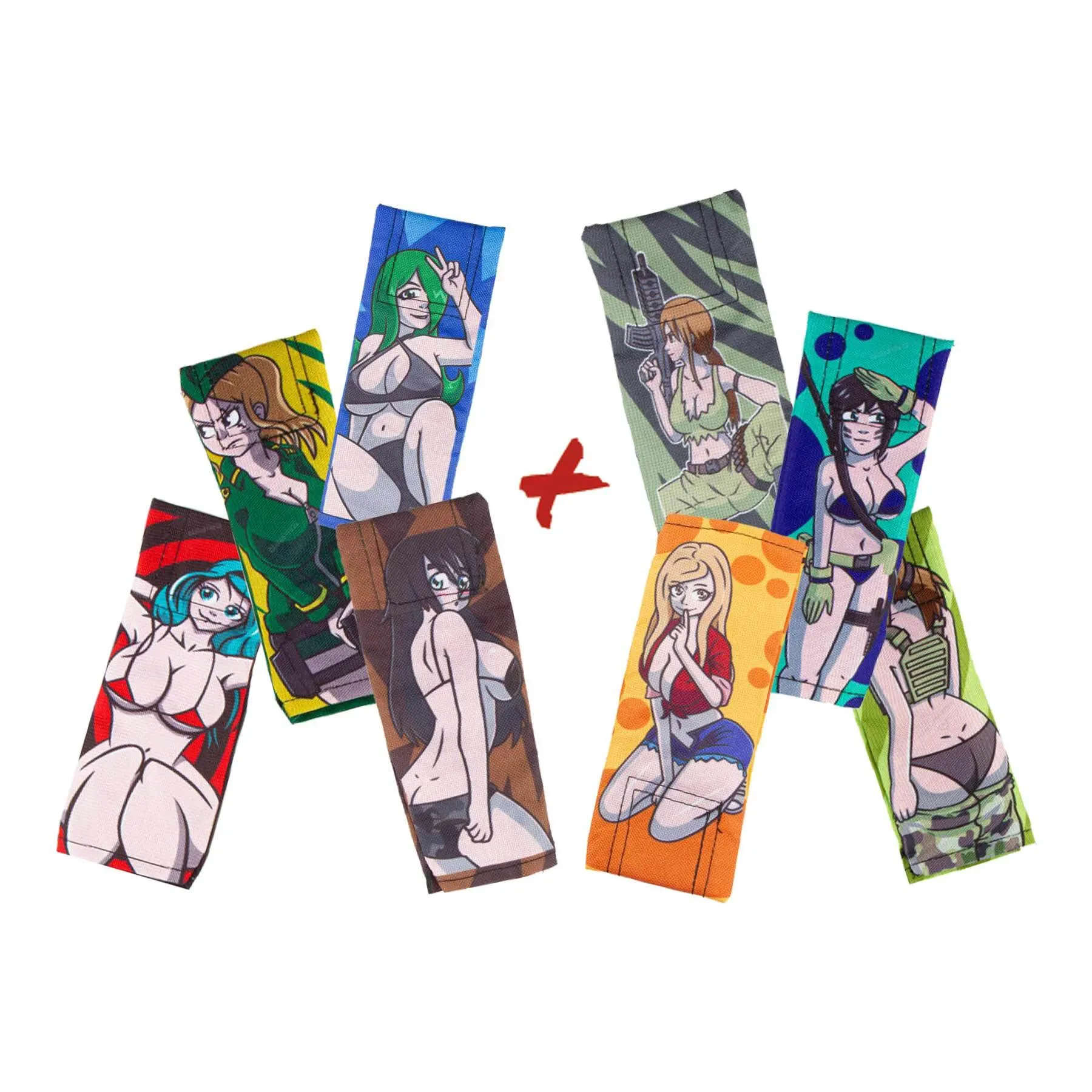 8 er Set Sniper Laufsocke, 17x7,5cm, Ultimate Girls