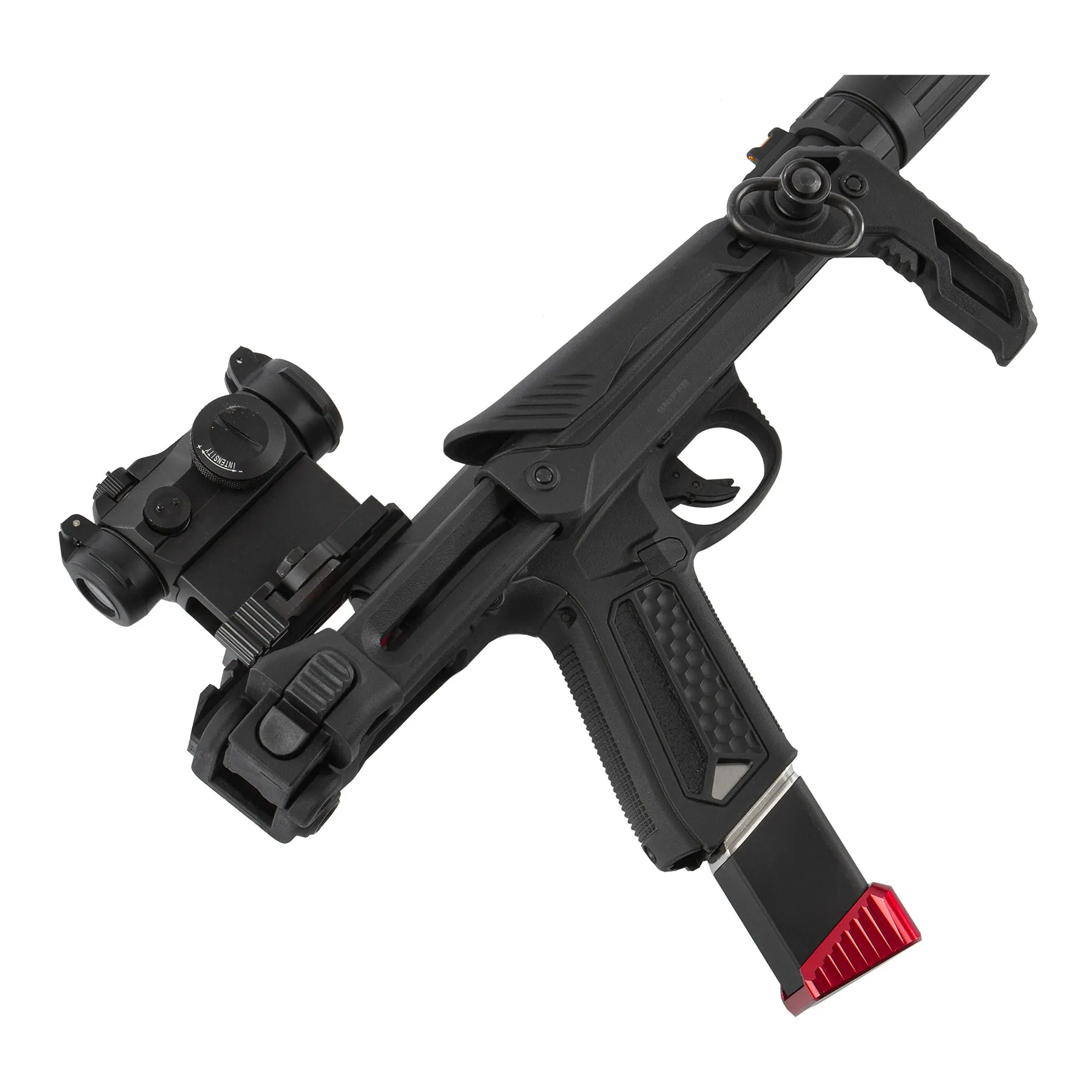 Prep my Airsoft - AAP-01 Assassin, Black & Red Prep my Airsoft - AAP-01 Assassin, Black & Red