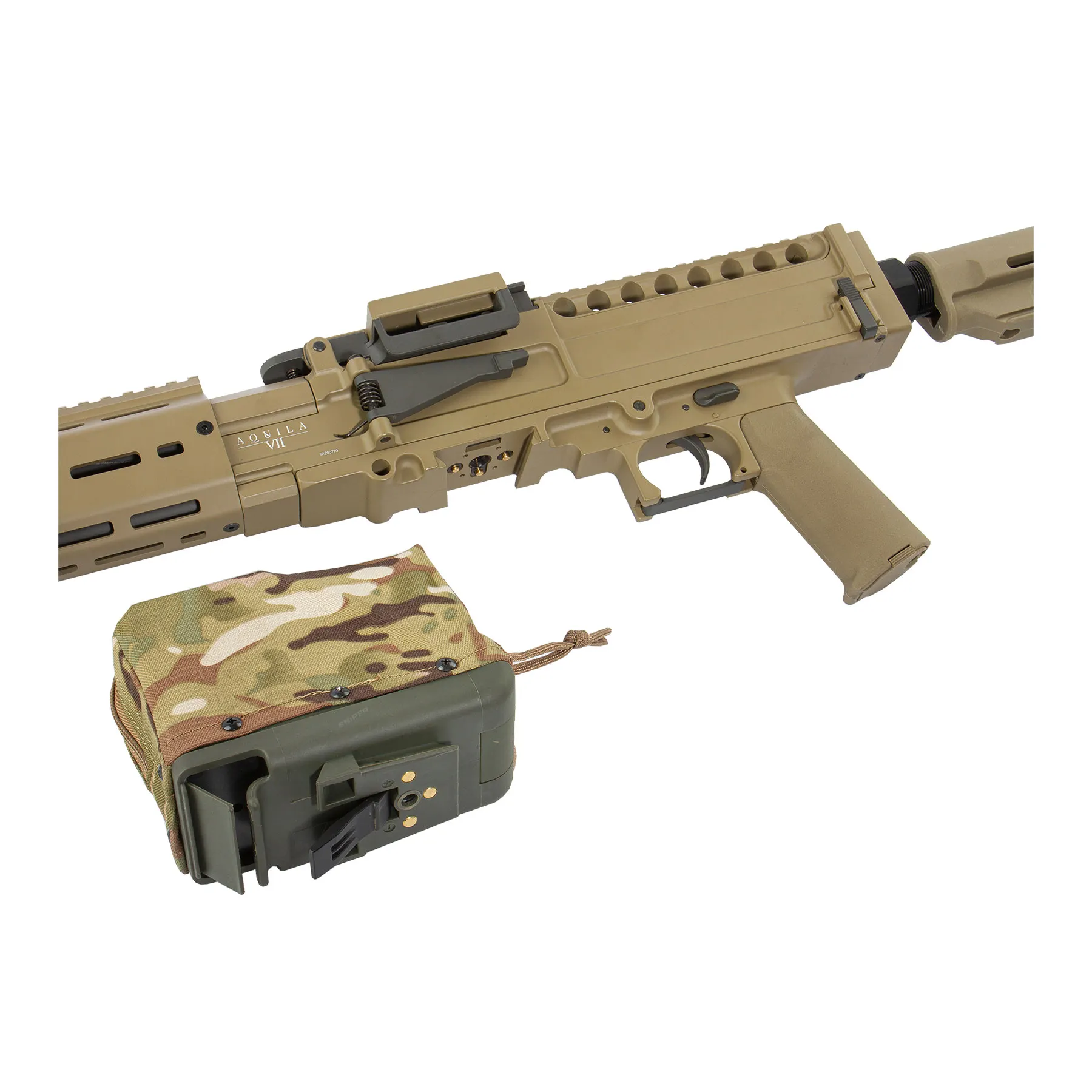 Secutor Aquila VII LMG, Tan < 0,5 Joule Softair Gewehr