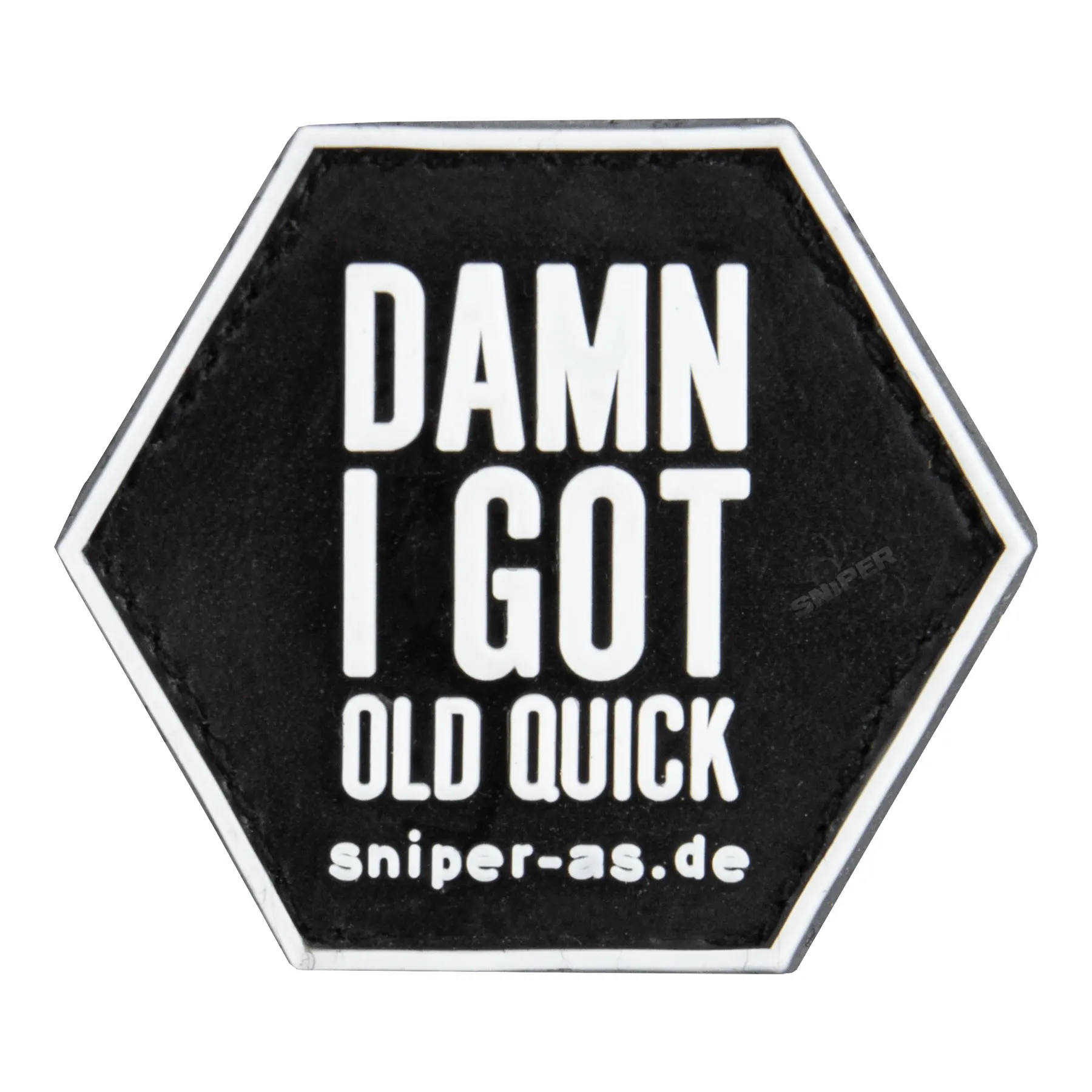 Damn I Got Old Quick 3D Rubber Patch