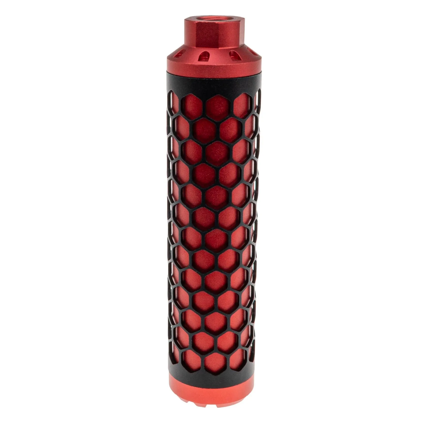 Reapo Hexa-Silencer 14mm CCW, Red
