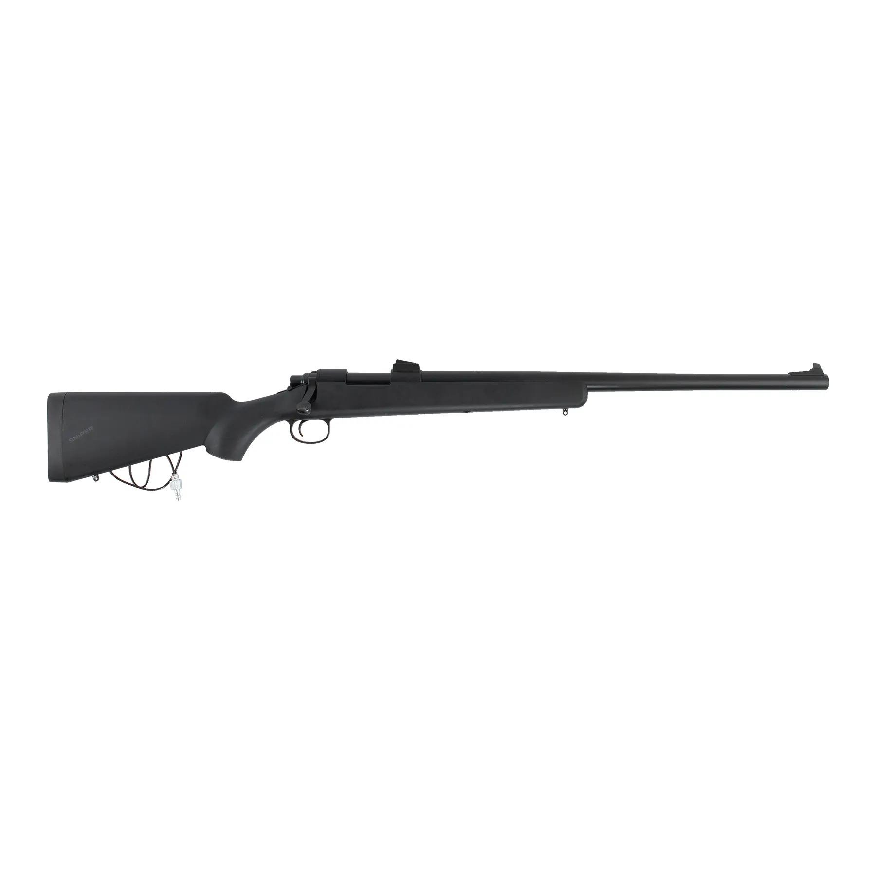 SAC x Wolverine VSR-10 Custom HPA Sniper Rifle, Black SAC x Wolverine VSR-10 Custom HPA Sniper Rifle, Black
