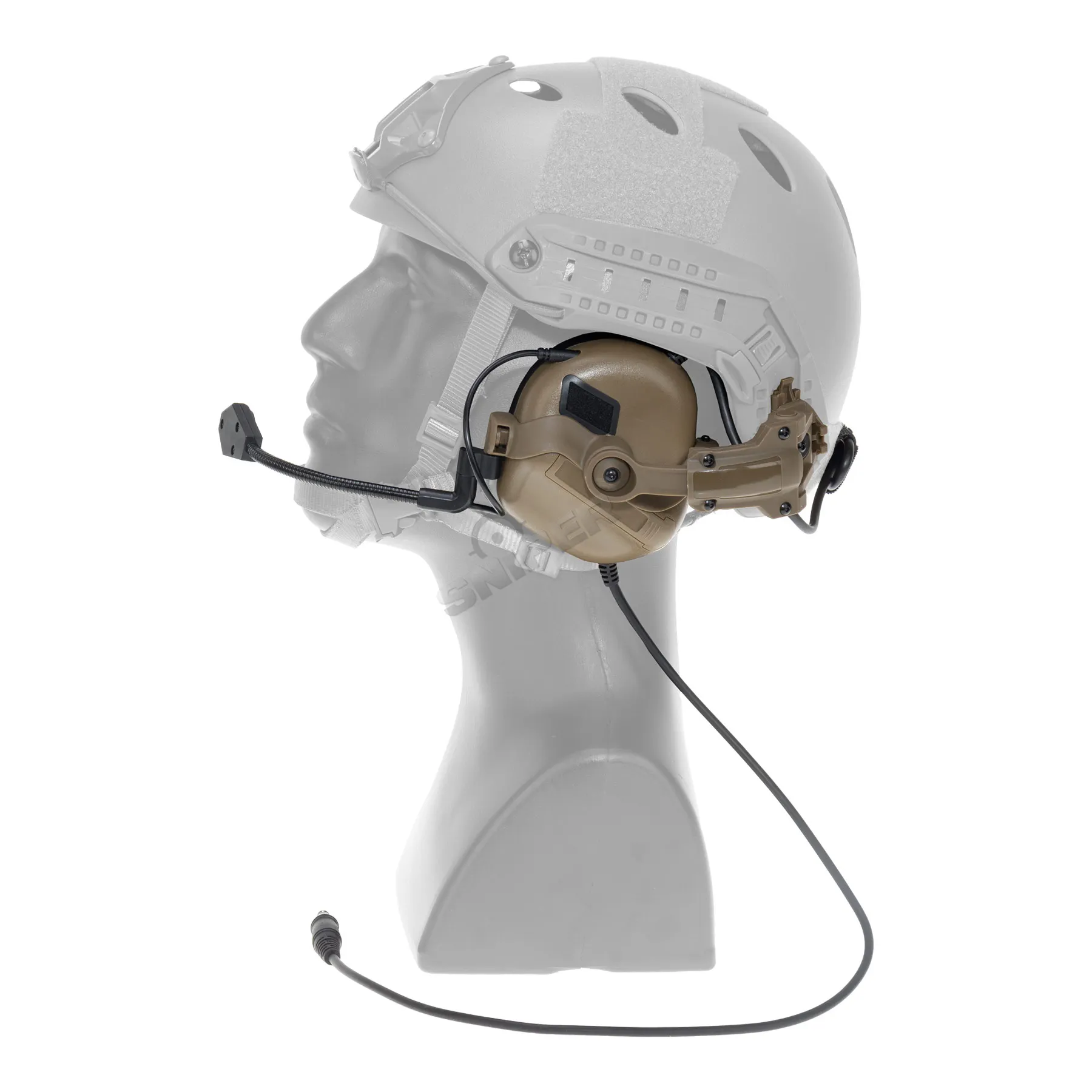 Reapo Tactical HD-19 Gen. 5 Headphones, Tan Reapo Tactical HD-19 Gen. 5 Headphones, Black