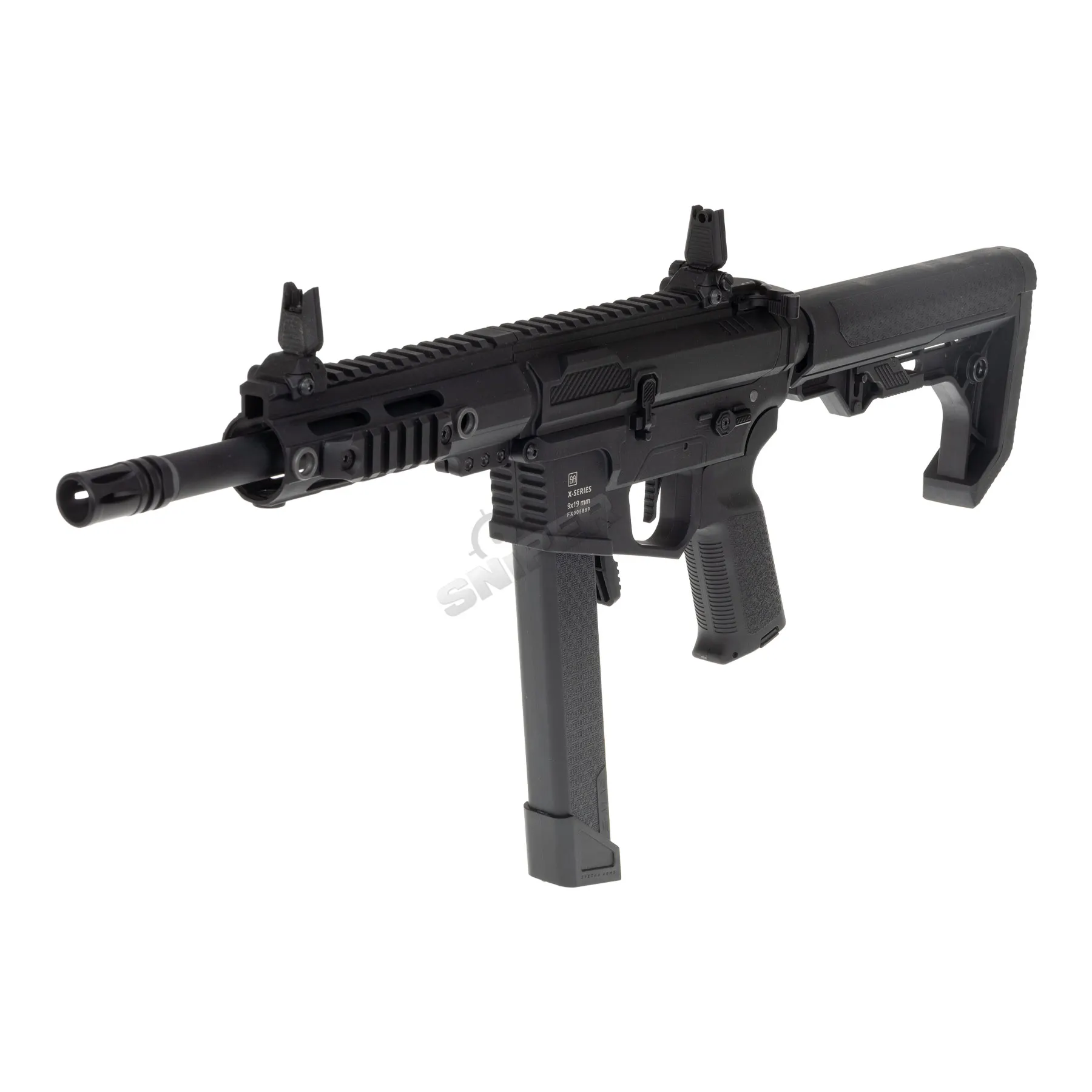 Specna Arms SA-FX01 Tuned-Up Flex w/ HAL ETU < 0,5 Joule Softair Gewehr, Black