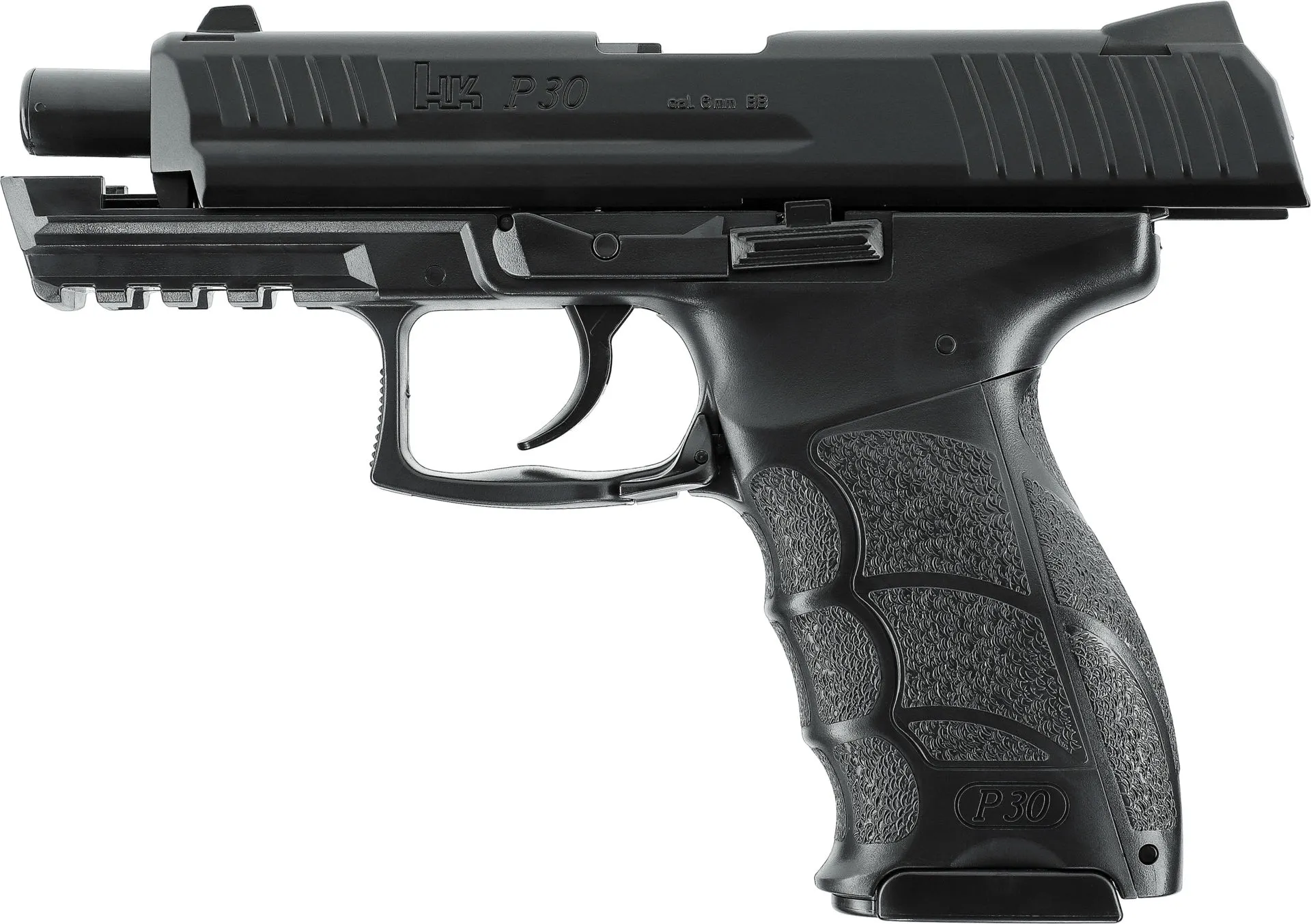 Heckler und Koch P30 Federdruck Pistole < 0,5J, Black