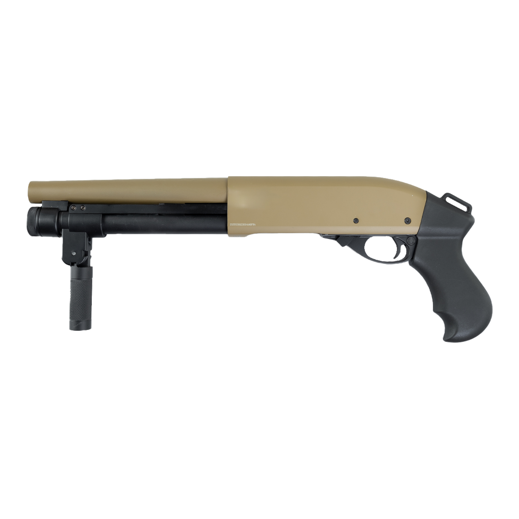 M870 Tri-Shot Action Pumpgun, Tan