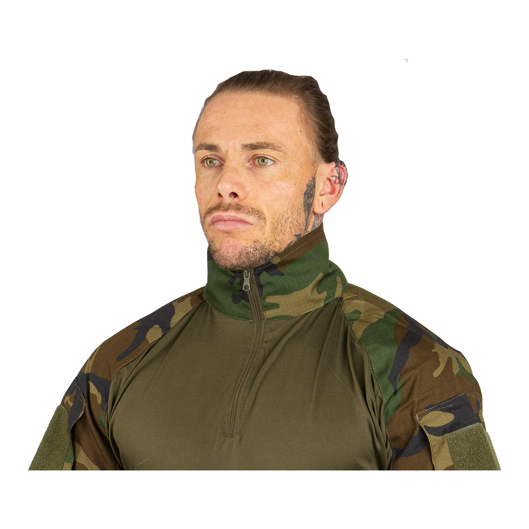 Combat Shirt, Farbe Woodland