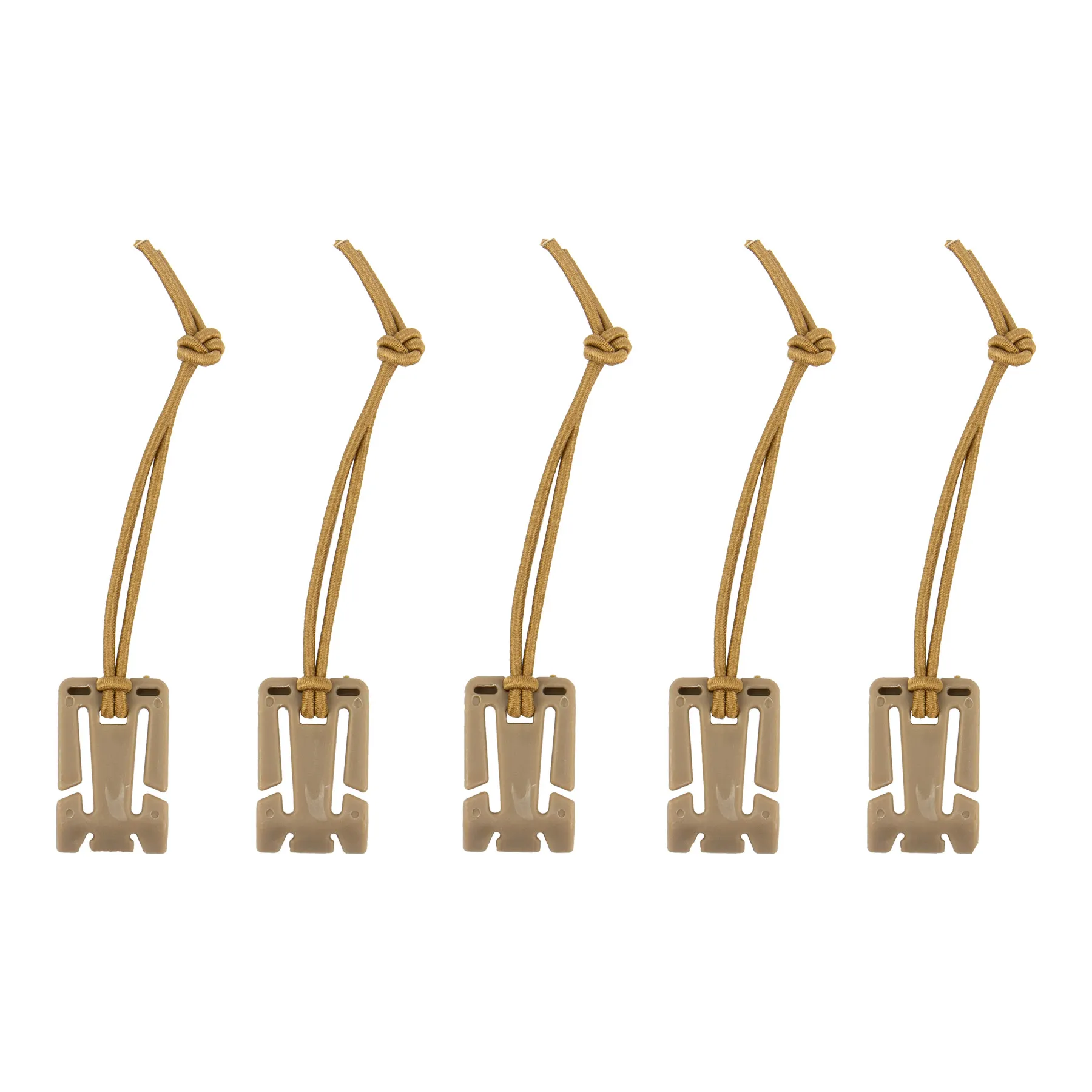 Molle elastic binder 5-pack, coyote