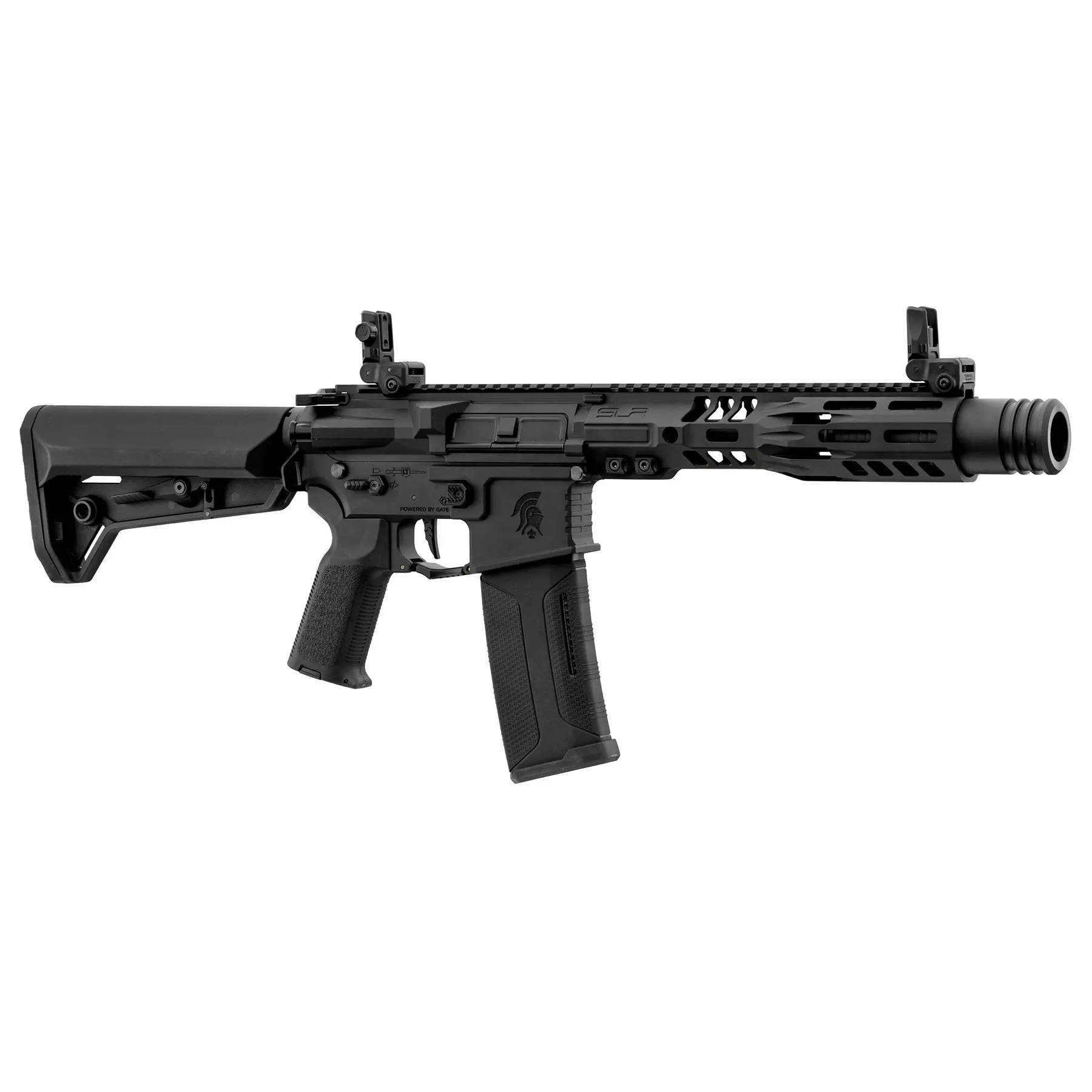 Lancer Tactical SLR 9" Gen.4 w/ Aster ETU (S)AEG, Black