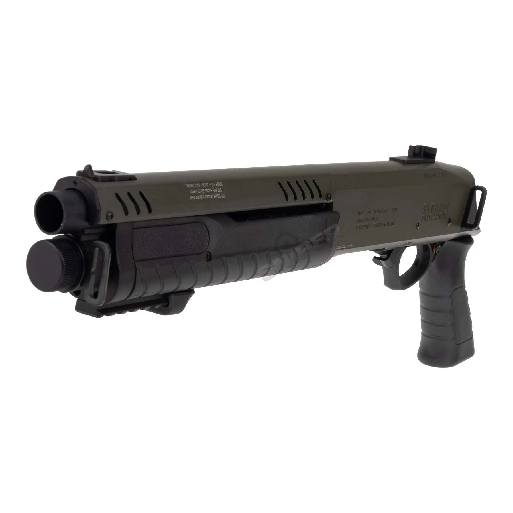 Fabarm STF12 Short Initial 11" Gas Pumpgun, OD Fabarm STF12 Short Initial 11" Gas Pumpgun, OD