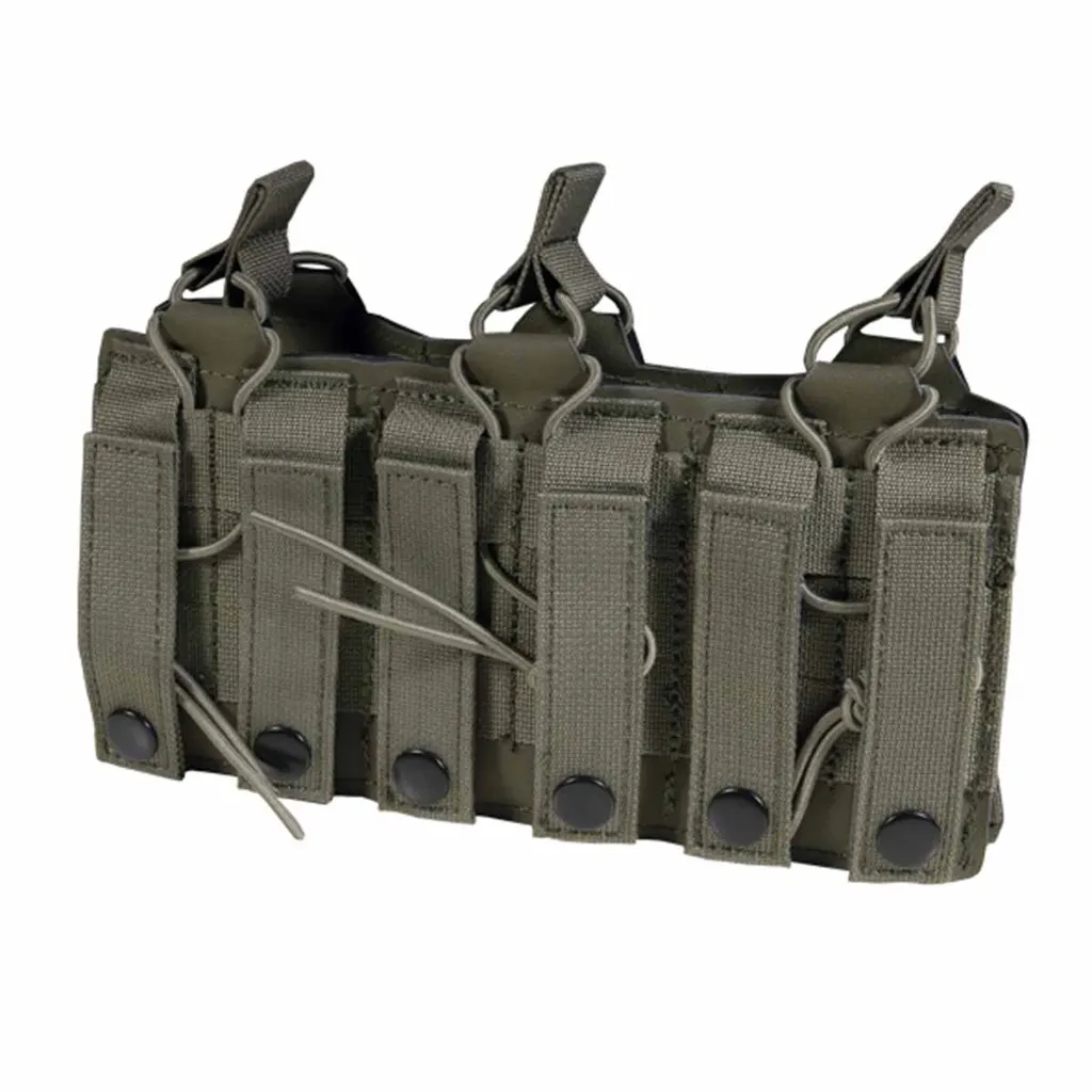 Corso Tactical Triple Mag-Pouch Dagger MK1 für M4, Ranger Green