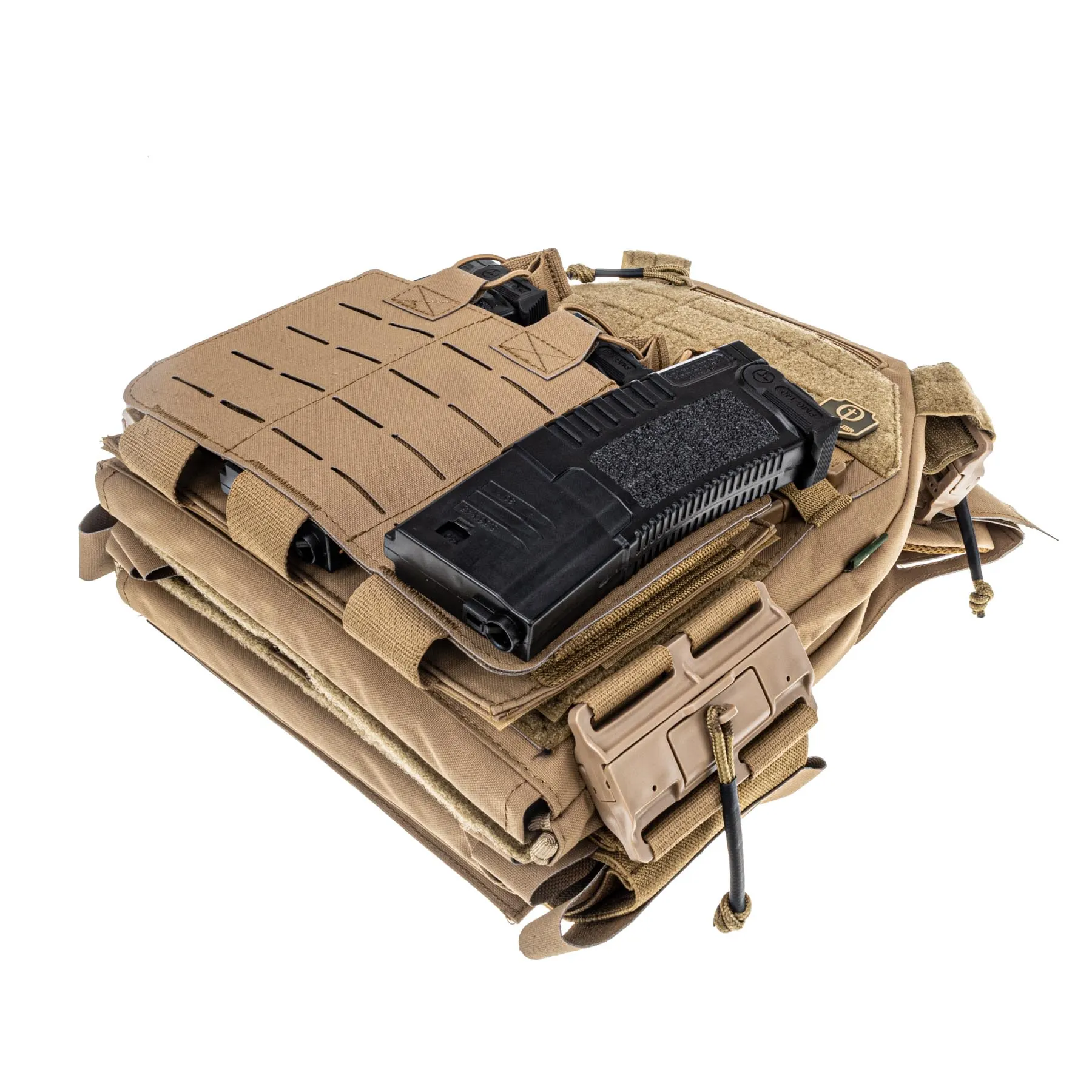 Conquer MQR Vest Plattenträger, Coyote