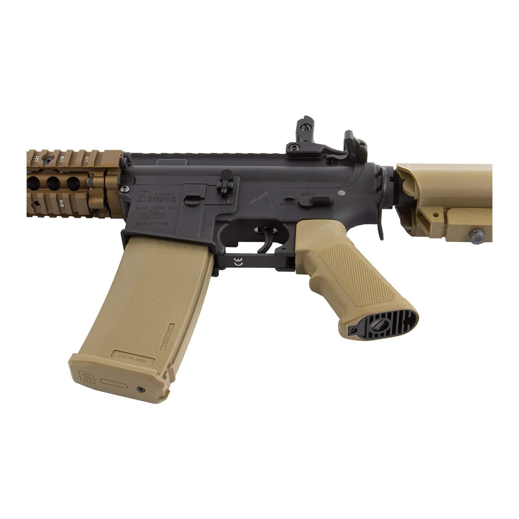 SA-E19 Edge Daniel Defense MK18 (S)AEG, Chaos Bronze