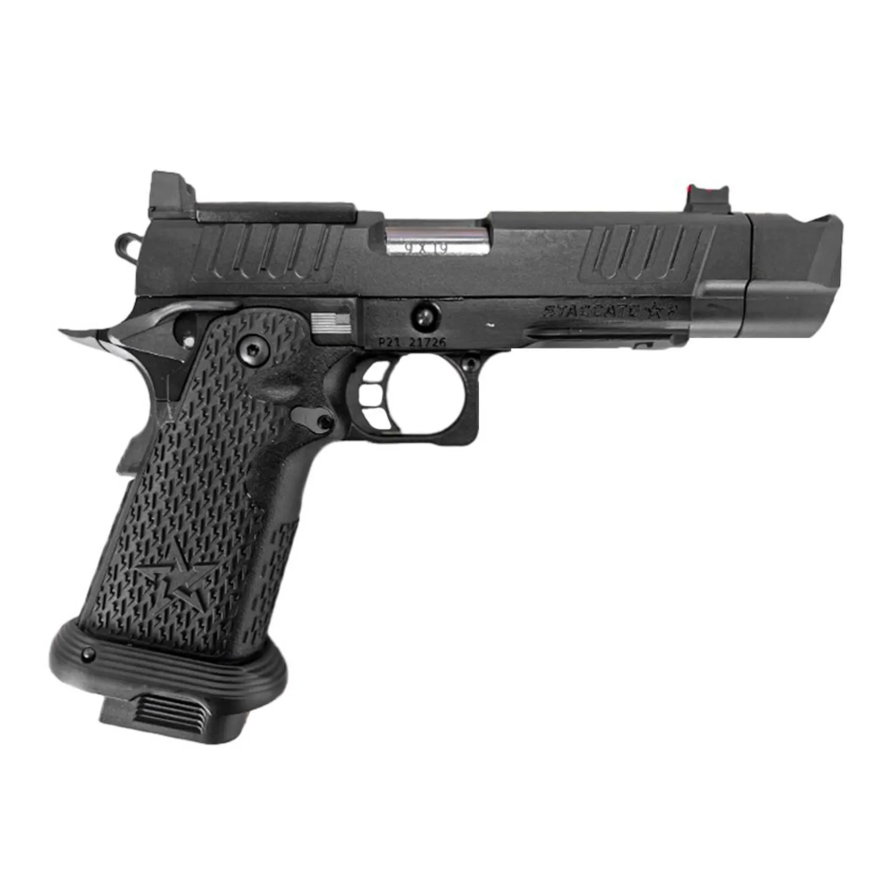 EMG Staccato P COMP SOC 2011 GBB Softair Pistole, Black