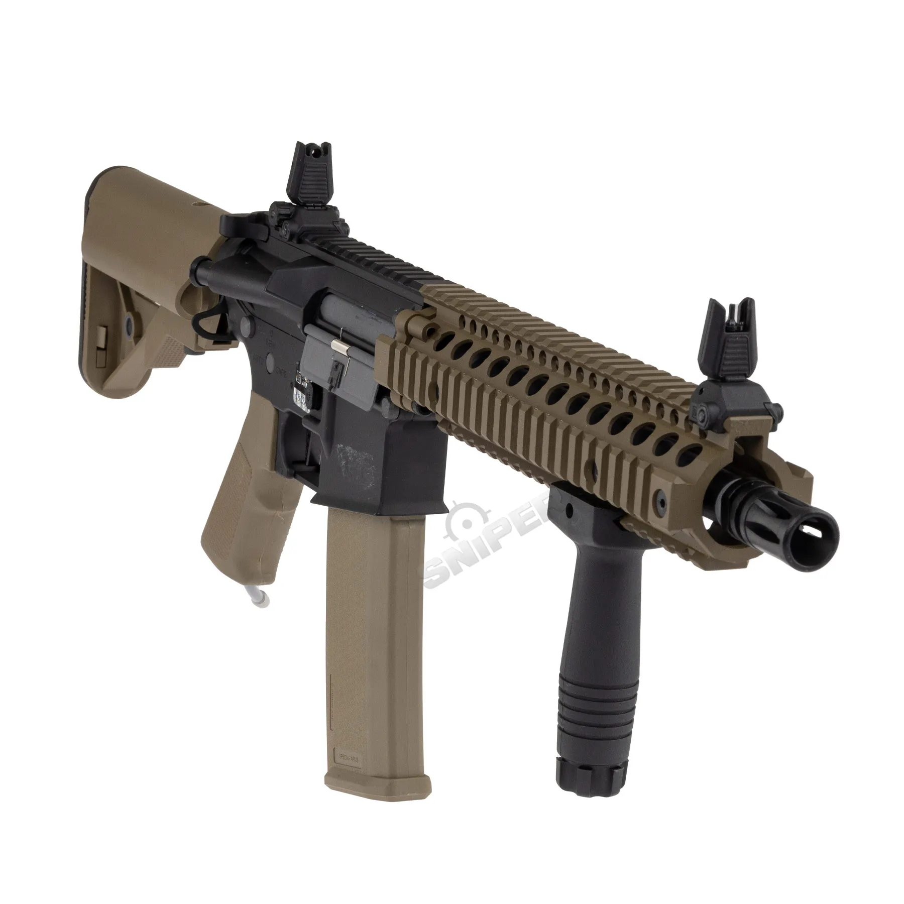 SAC x Wolverine SA-E19 DD MK18 HPA, Dualtone