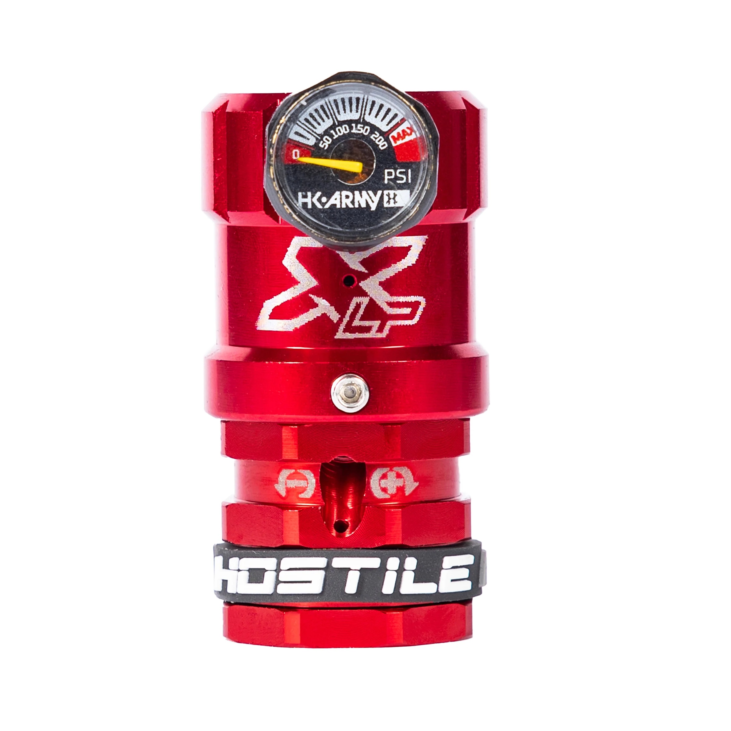 Hostile LXP Regulator Side Port, Red