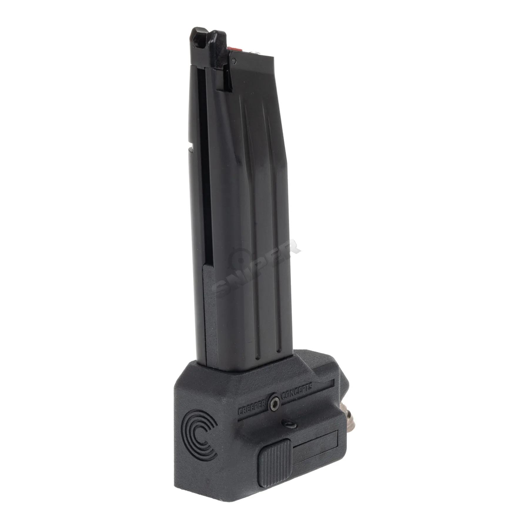 HPA Ready M4 US Mag Adapter + Hi-Capa Magazin, Black HPA Ready M4 US Mag Adapter + Hi-Capa Magazin, Black