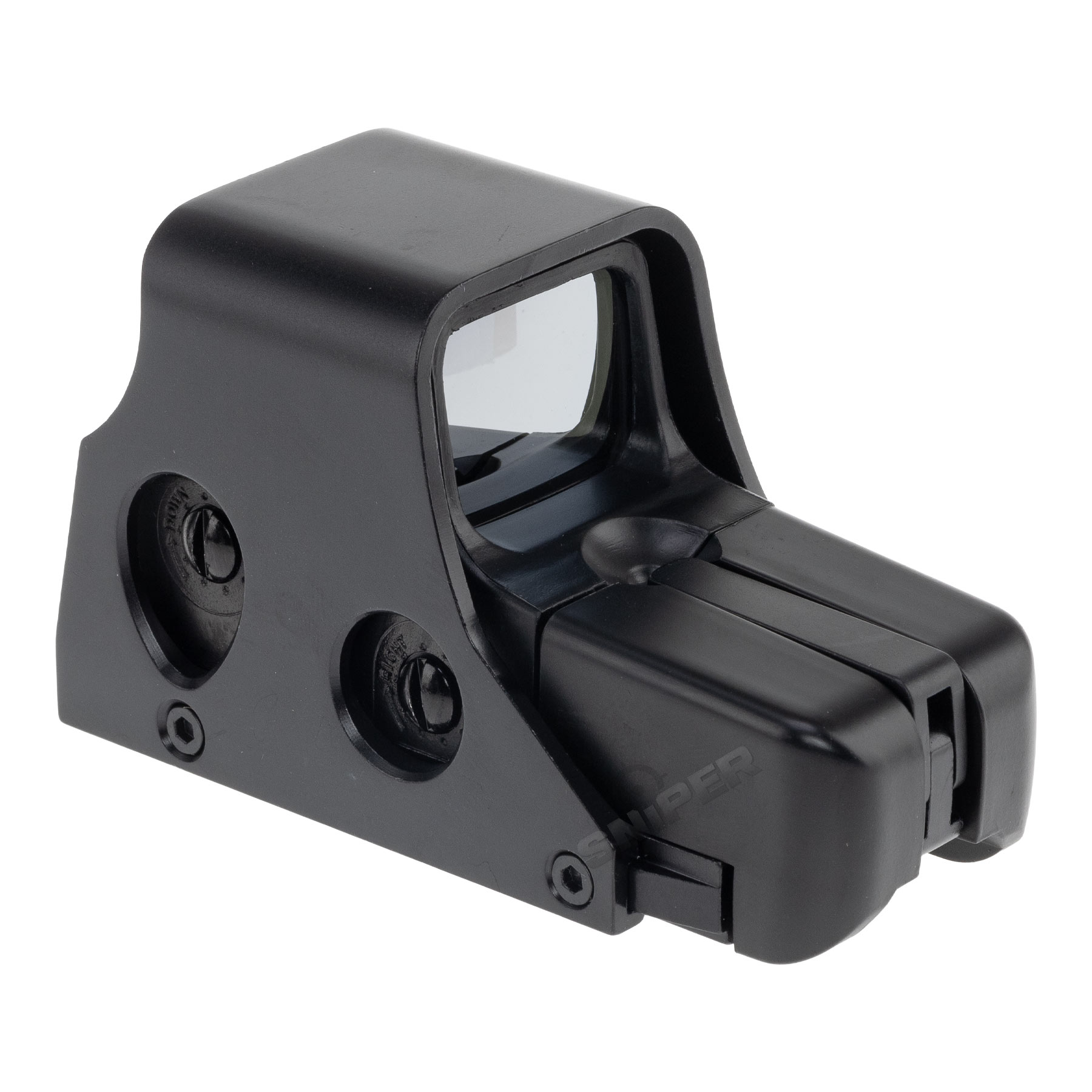 Reapo R551 Holo Red Dot Visier w/ 3x Magnifier, Black