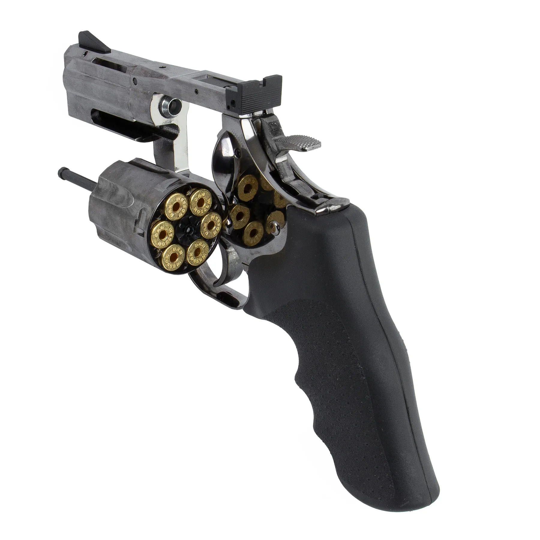 Revolver Dan Wesson 715 2,5" stahl grau CO2