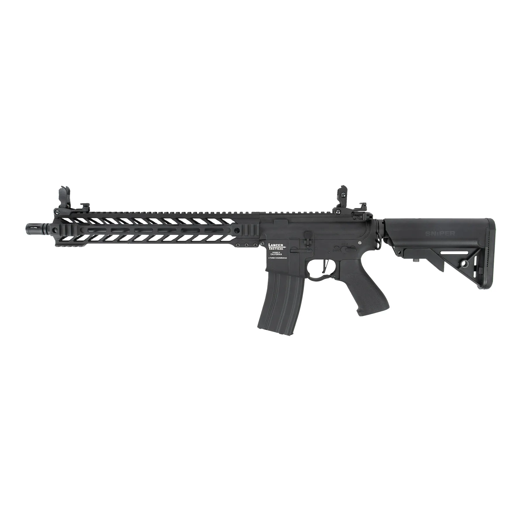 Enforcer Battle Hawk 14" (S)AEG, Black Enforcer Battle Hawk 14" (S)AEG, Black