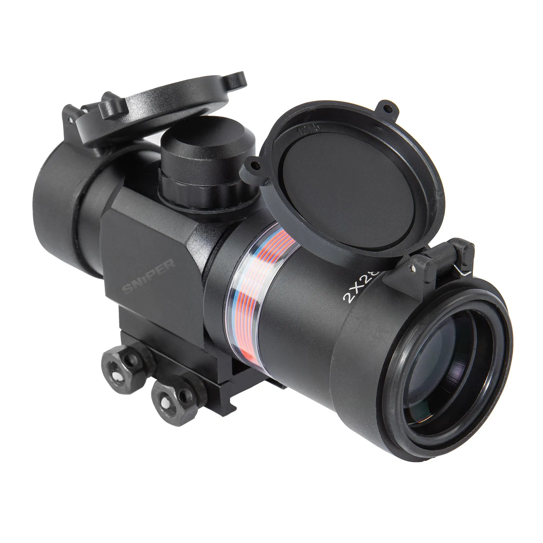 2x28 Red Solar Kompakt Zielfernrohr, Black 2x28 Red Solar Kompakt Zielfernrohr, Black